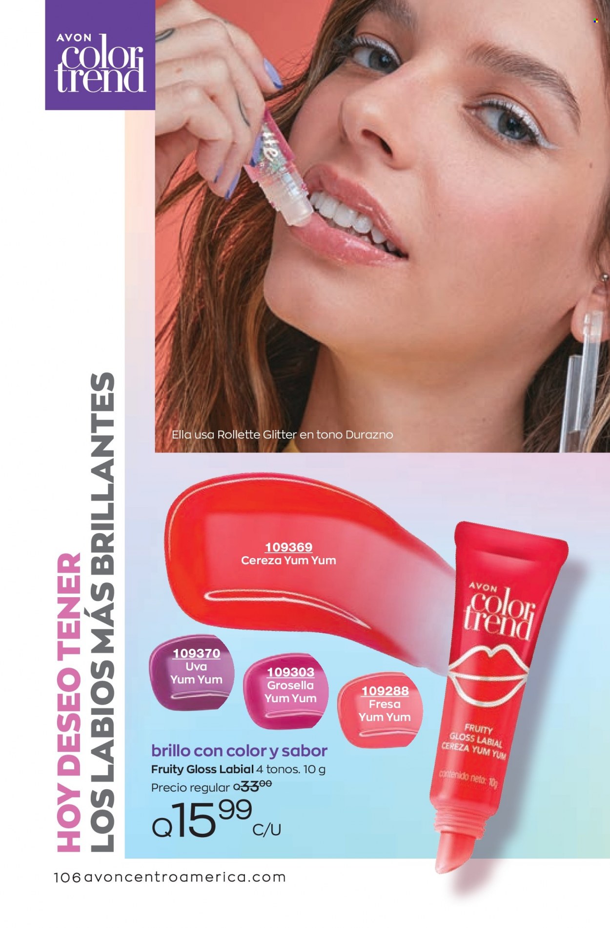 Catálogo Avon. Página 106