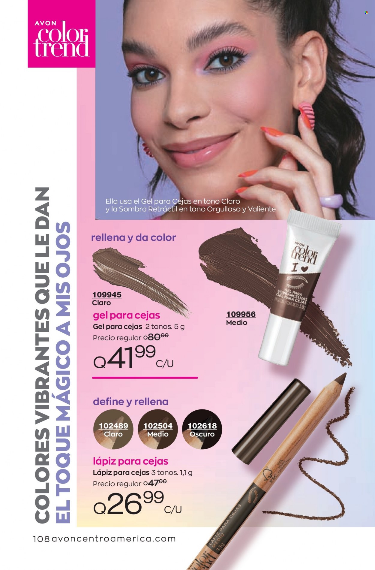 Catálogo Avon. Página 108