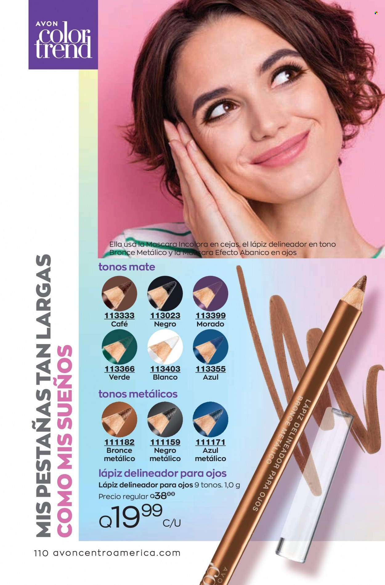 Catálogo Avon. Página 110