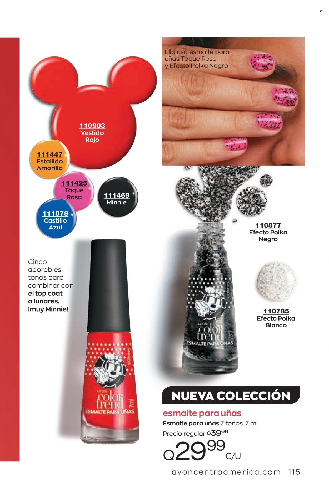 Catálogo Avon. Página 115