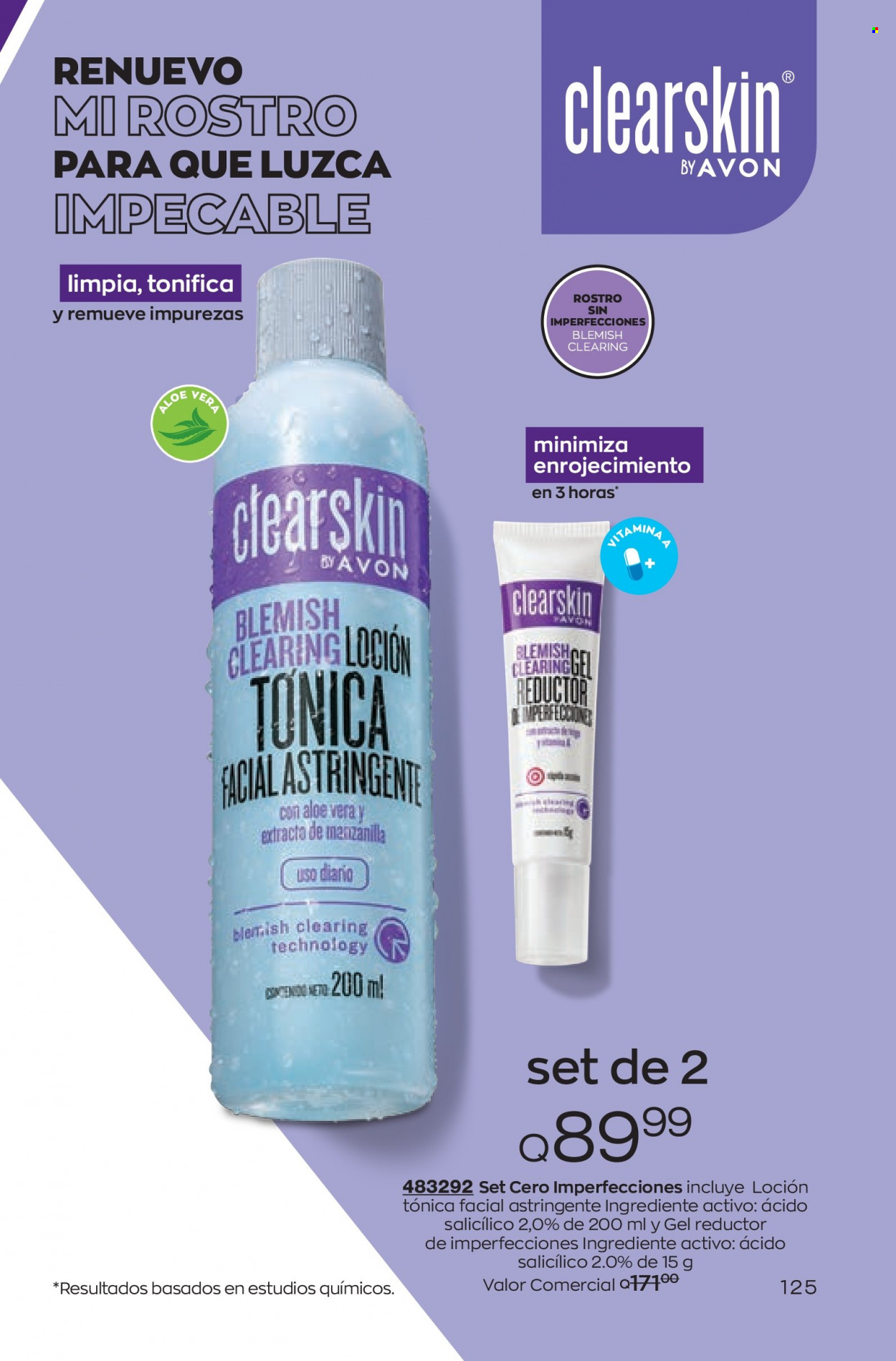Catálogo Avon. Página 125