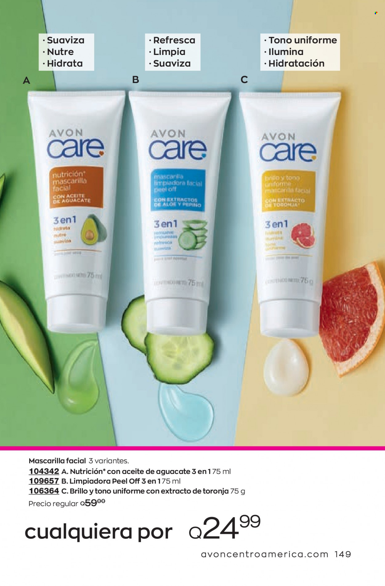 Catálogo Avon. Página 149