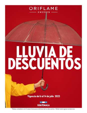 Folleto actual Oriflame - 6.7.2023 - 14.7.2023.