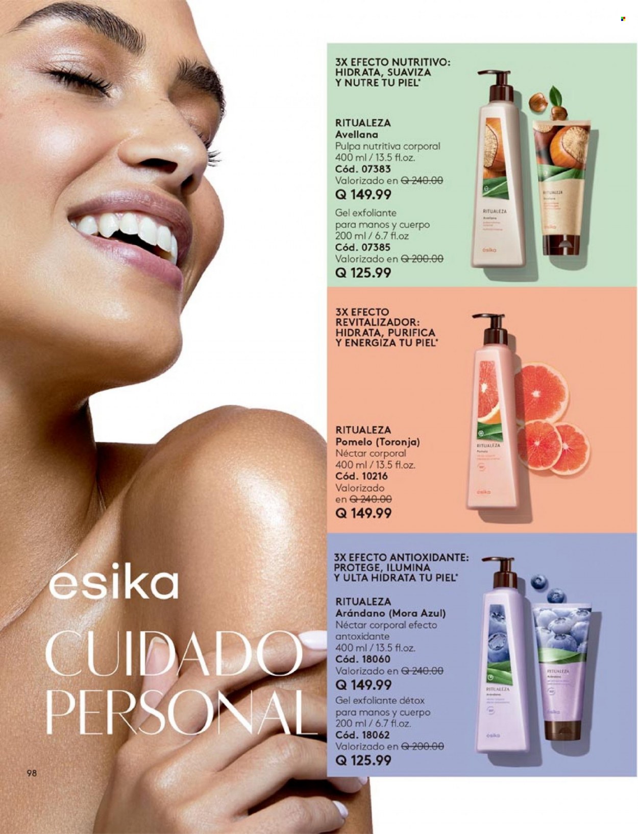 Catálogo Ésika. Página 98