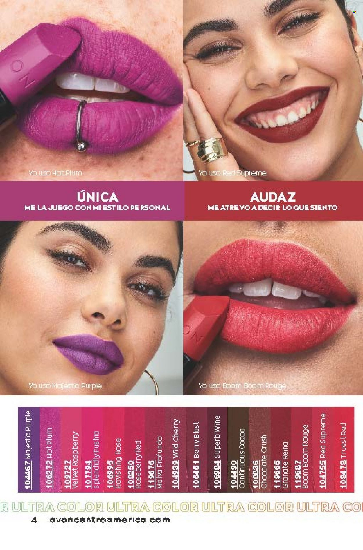 Catálogo Avon. Página 4