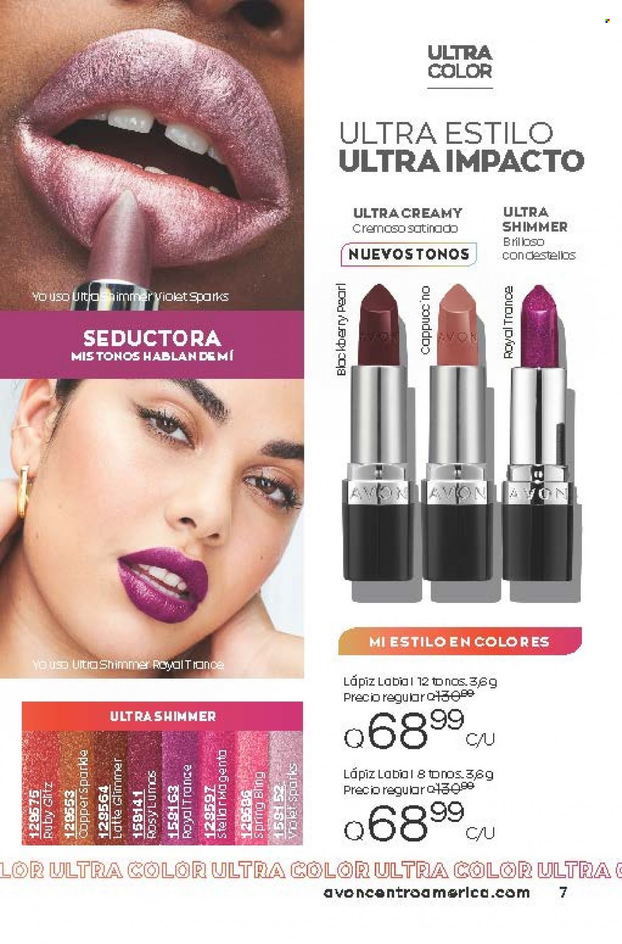 Catálogo Avon. Página 7
