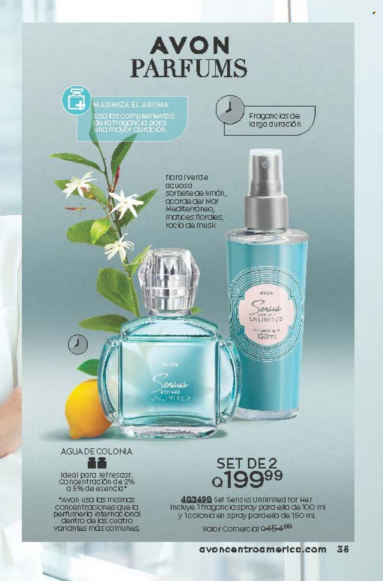 Catálogo Avon. Página 35
