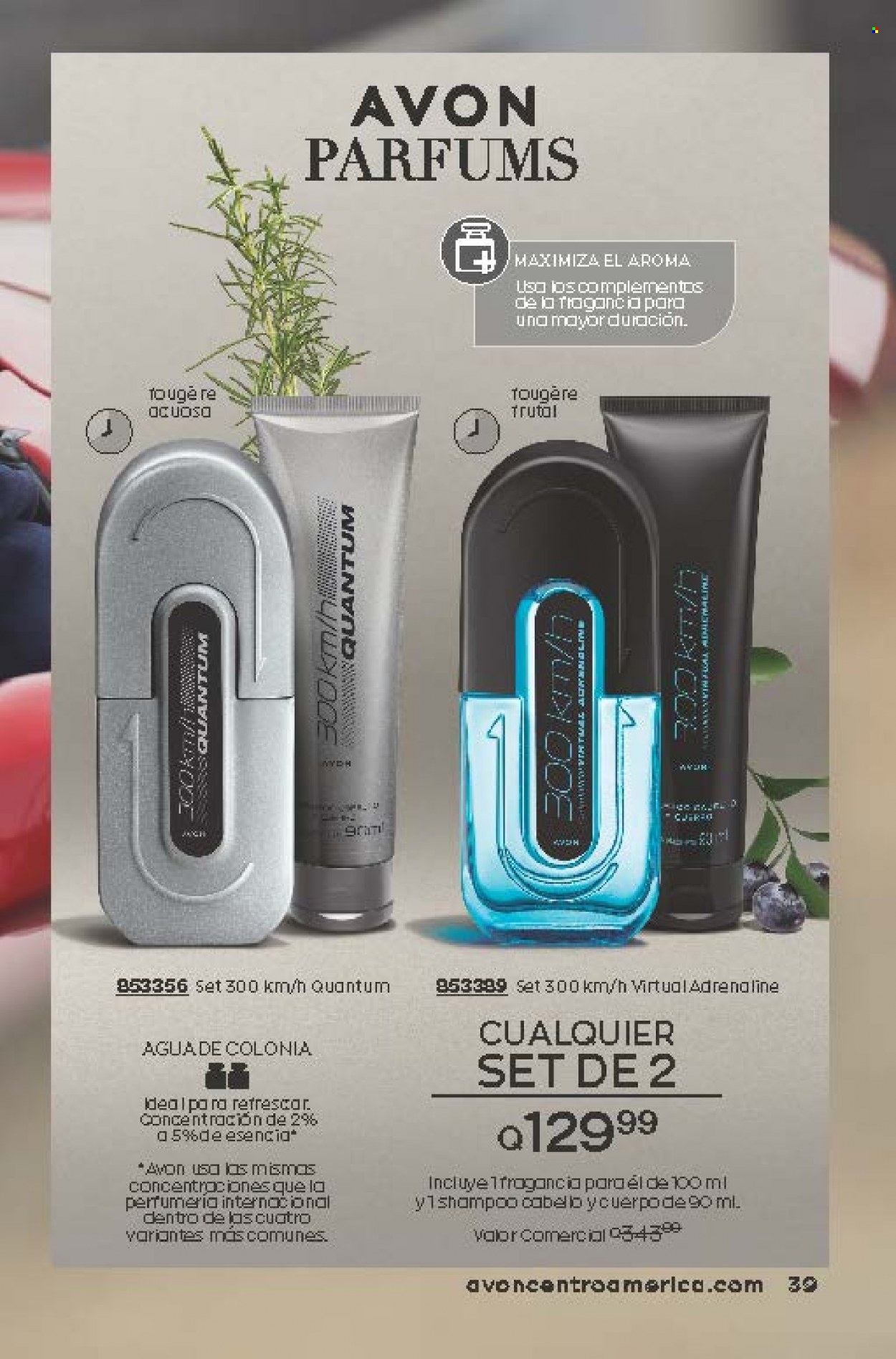 Catálogo Avon. Página 39