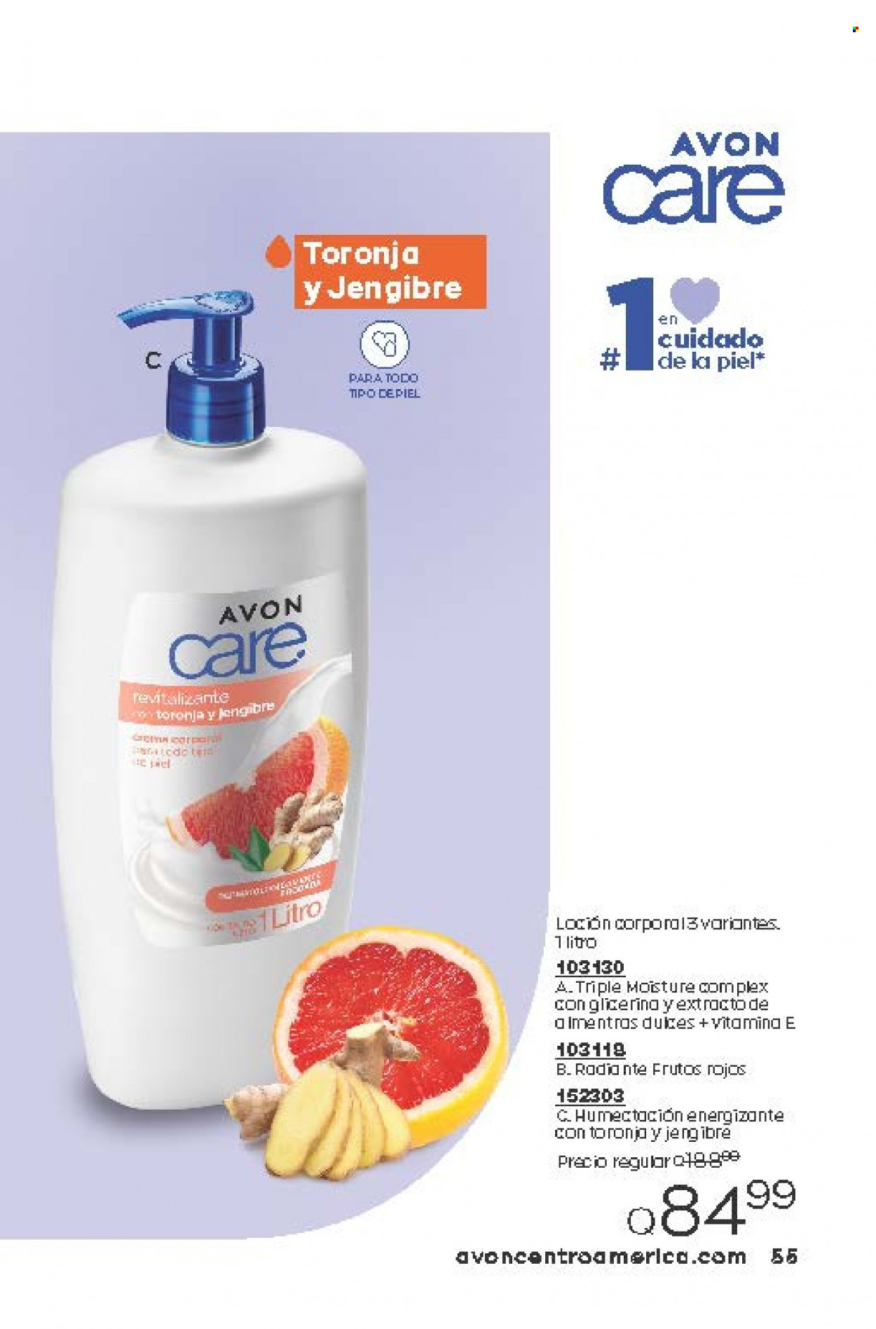 Catálogo Avon. Página 55
