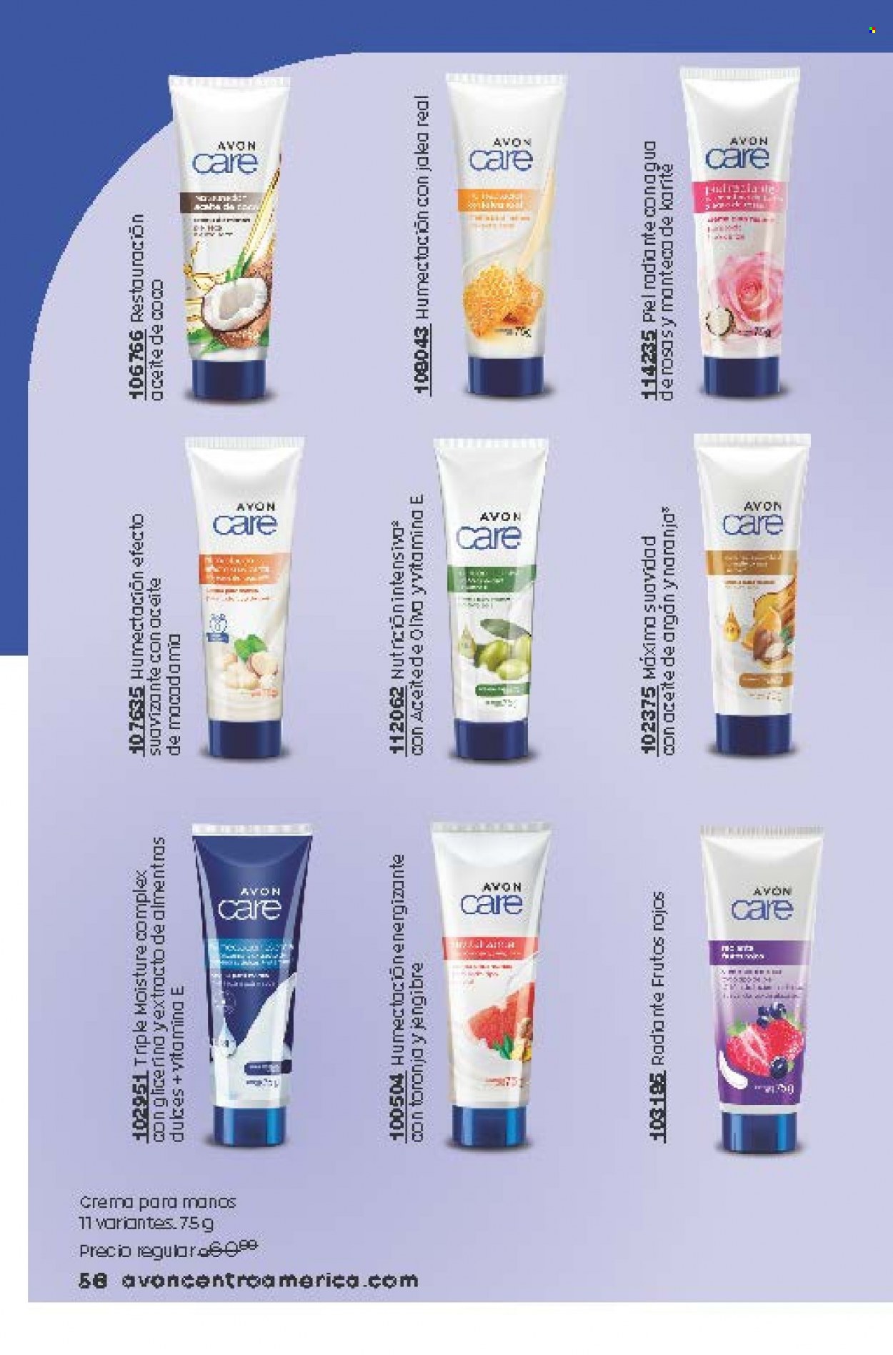 Catálogo Avon. Página 56