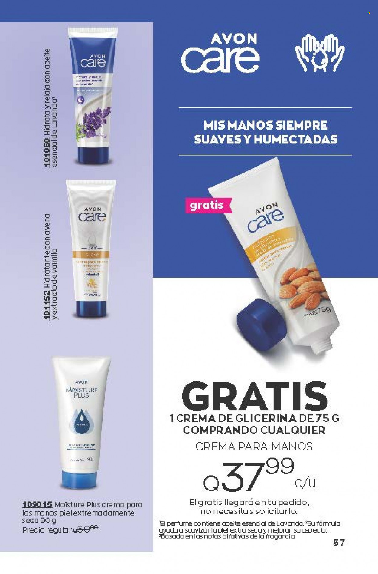 Catálogo Avon. Página 57