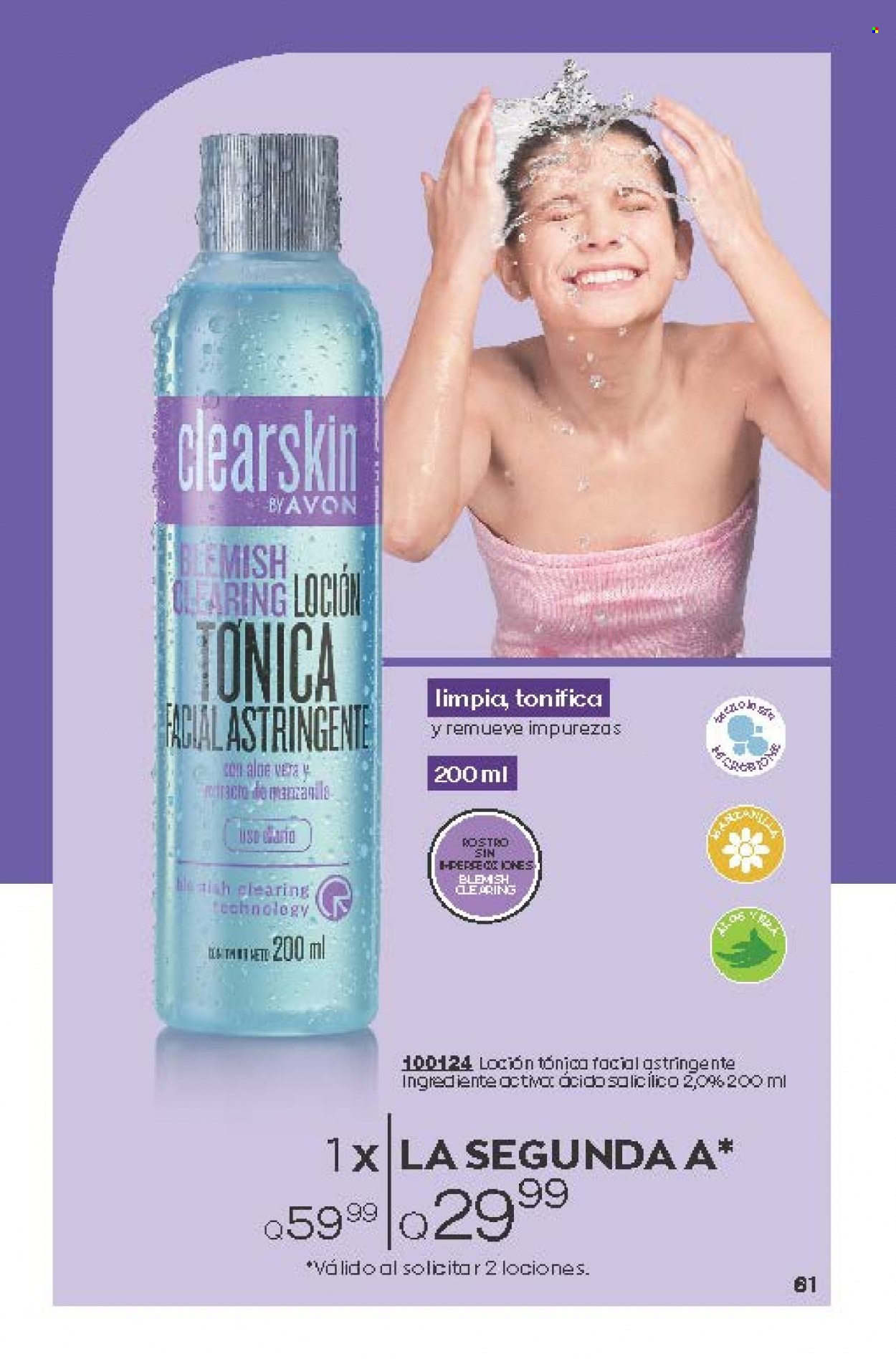 Catálogo Avon. Página 61