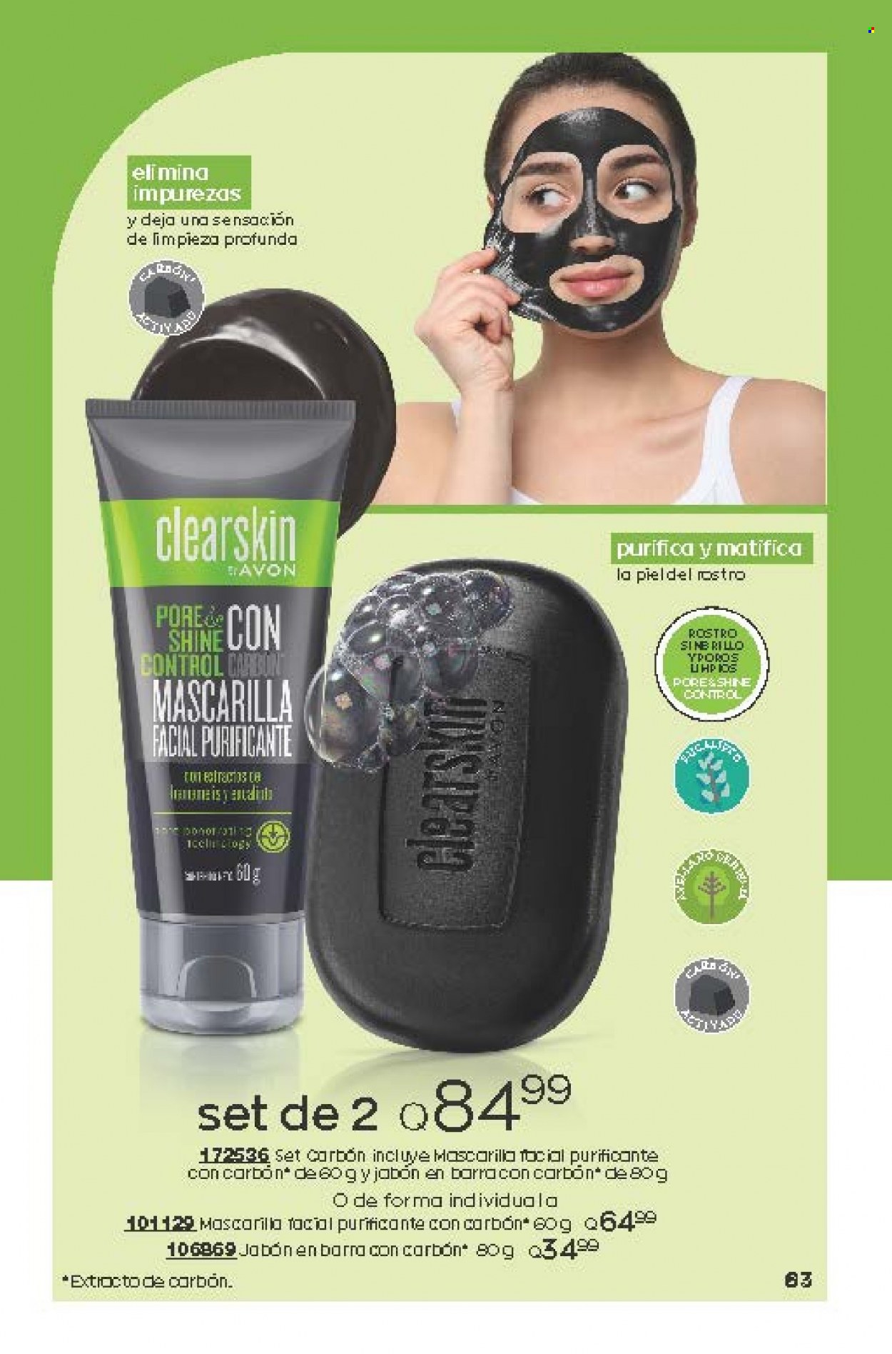 Catálogo Avon. Página 63