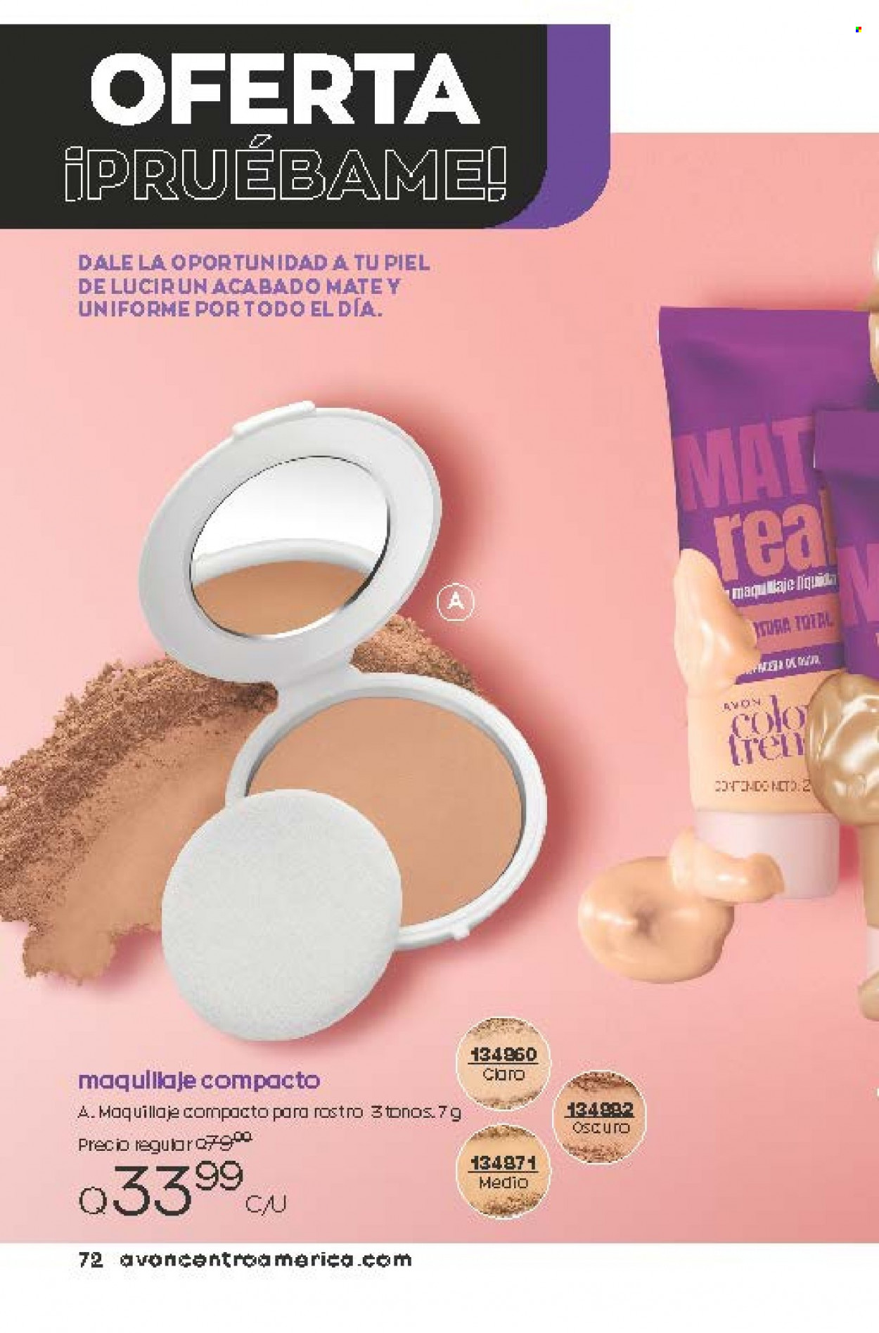 Catálogo Avon. Página 72