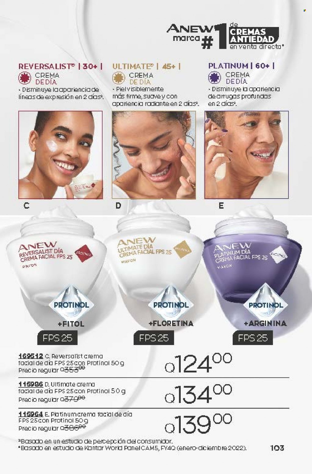 Catálogo Avon. Página 103