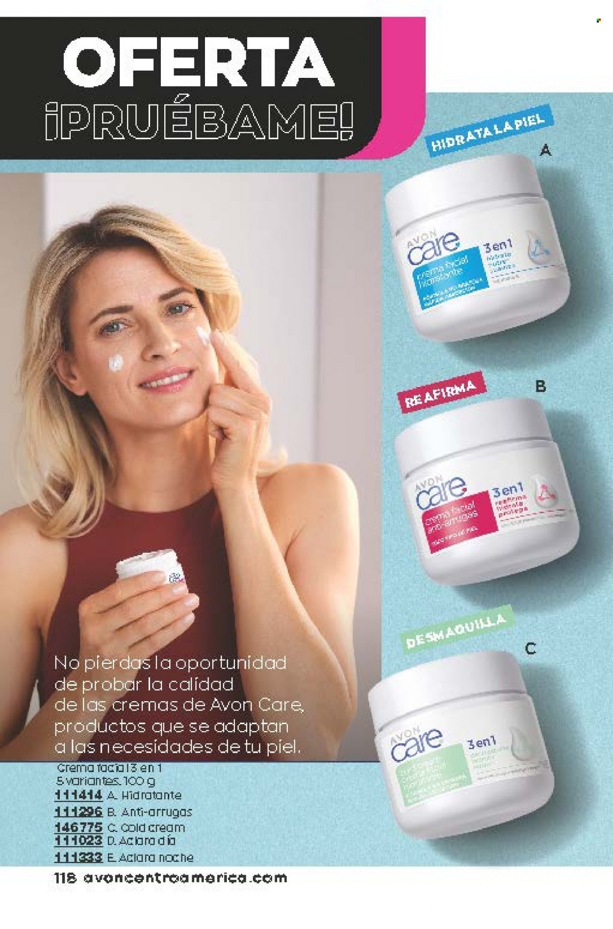 Catálogo Avon. Página 118