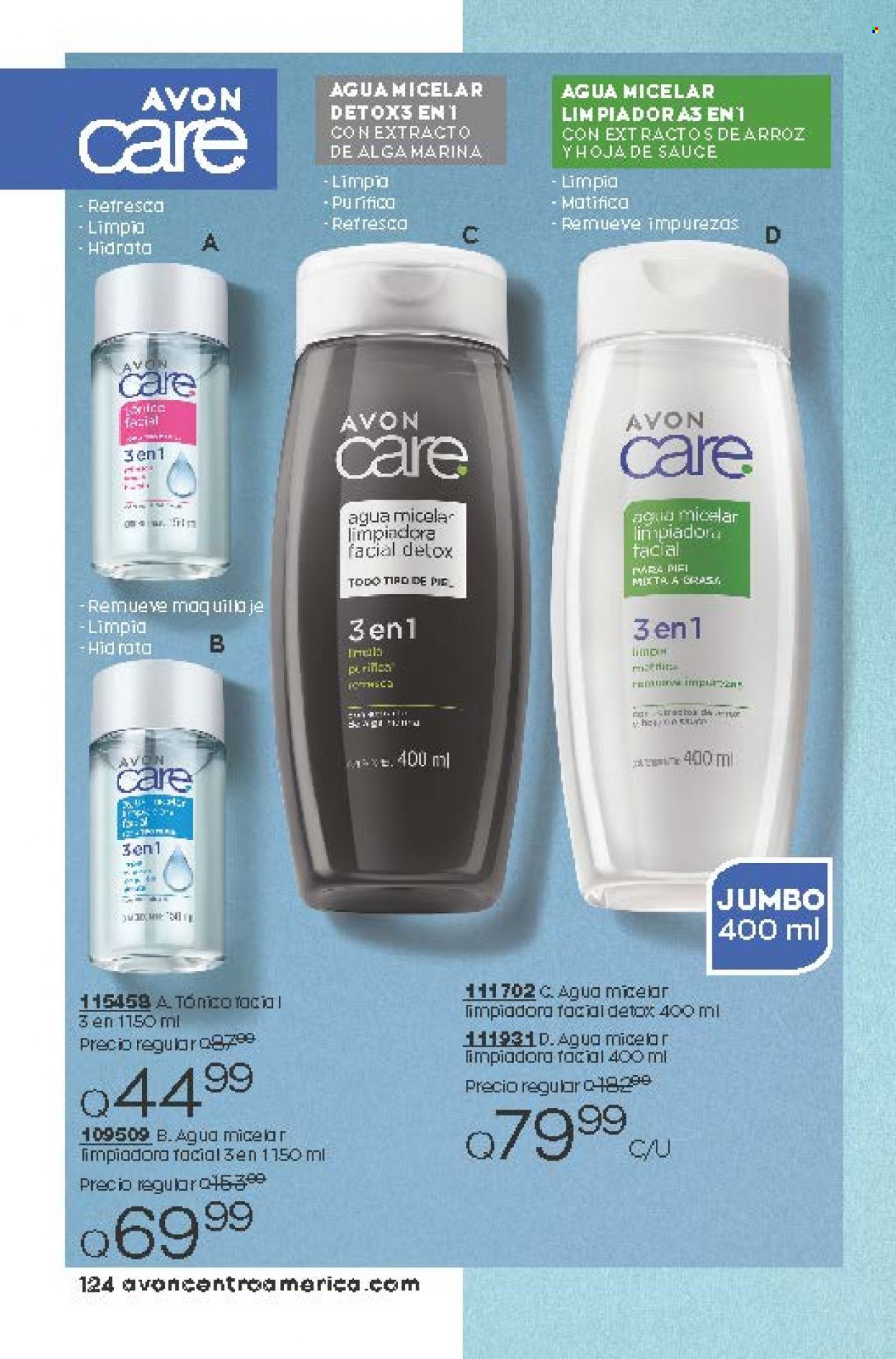 Catálogo Avon. Página 124