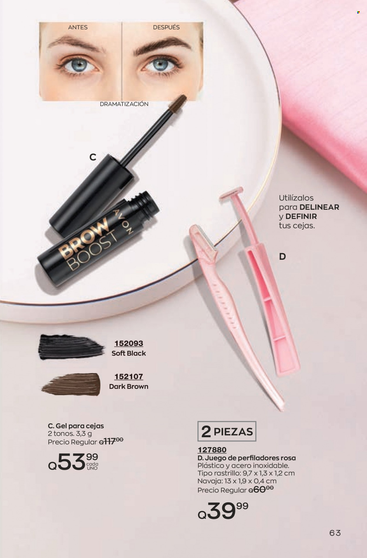 Catálogo Avon. Página 63