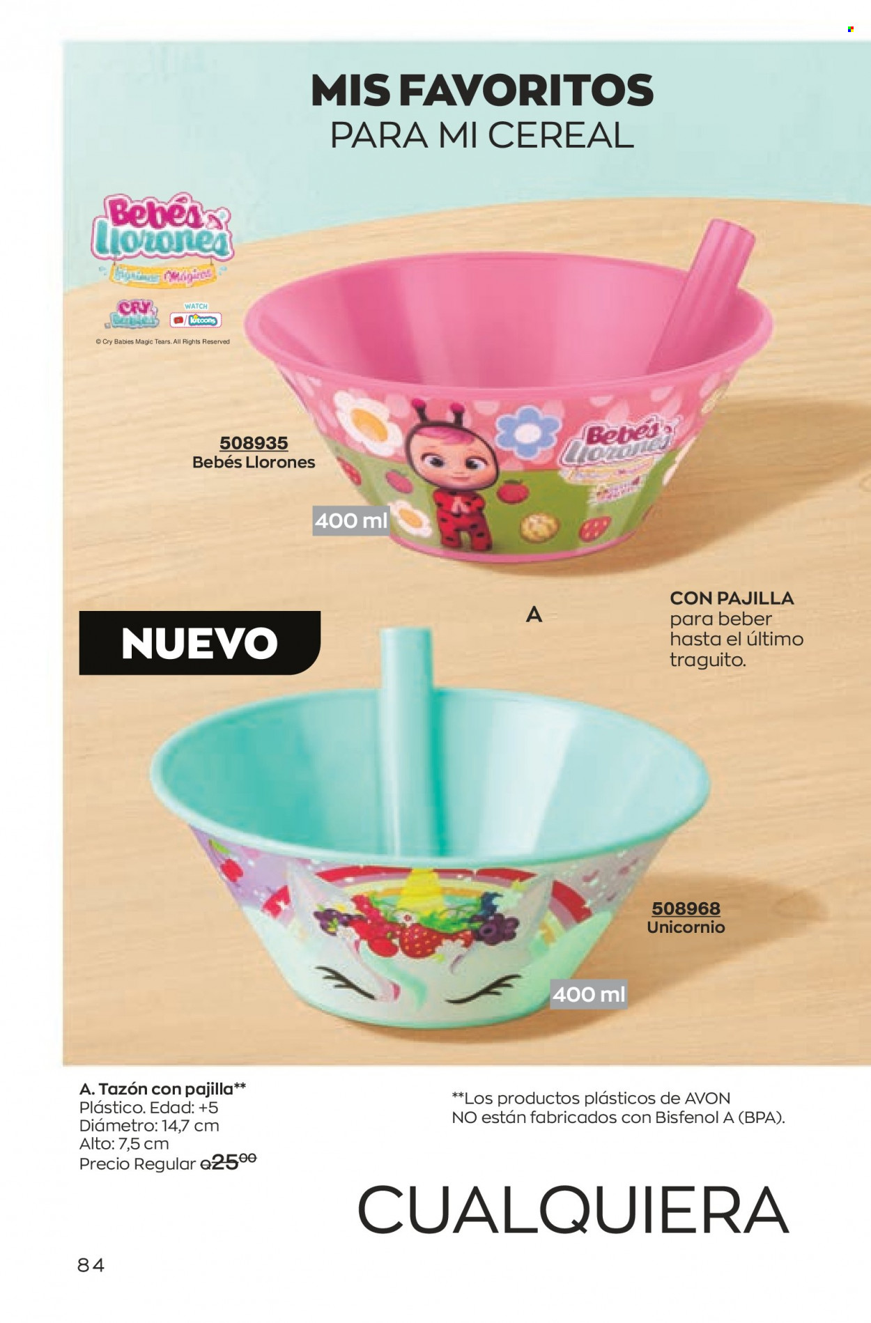 Catálogo Avon. Página 84