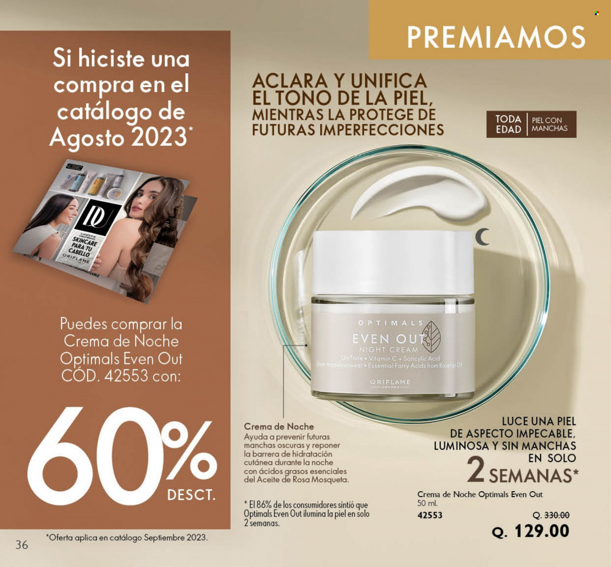 Catálogo Oriflame - 1.9.2023 - 30.9.2023. Página 38