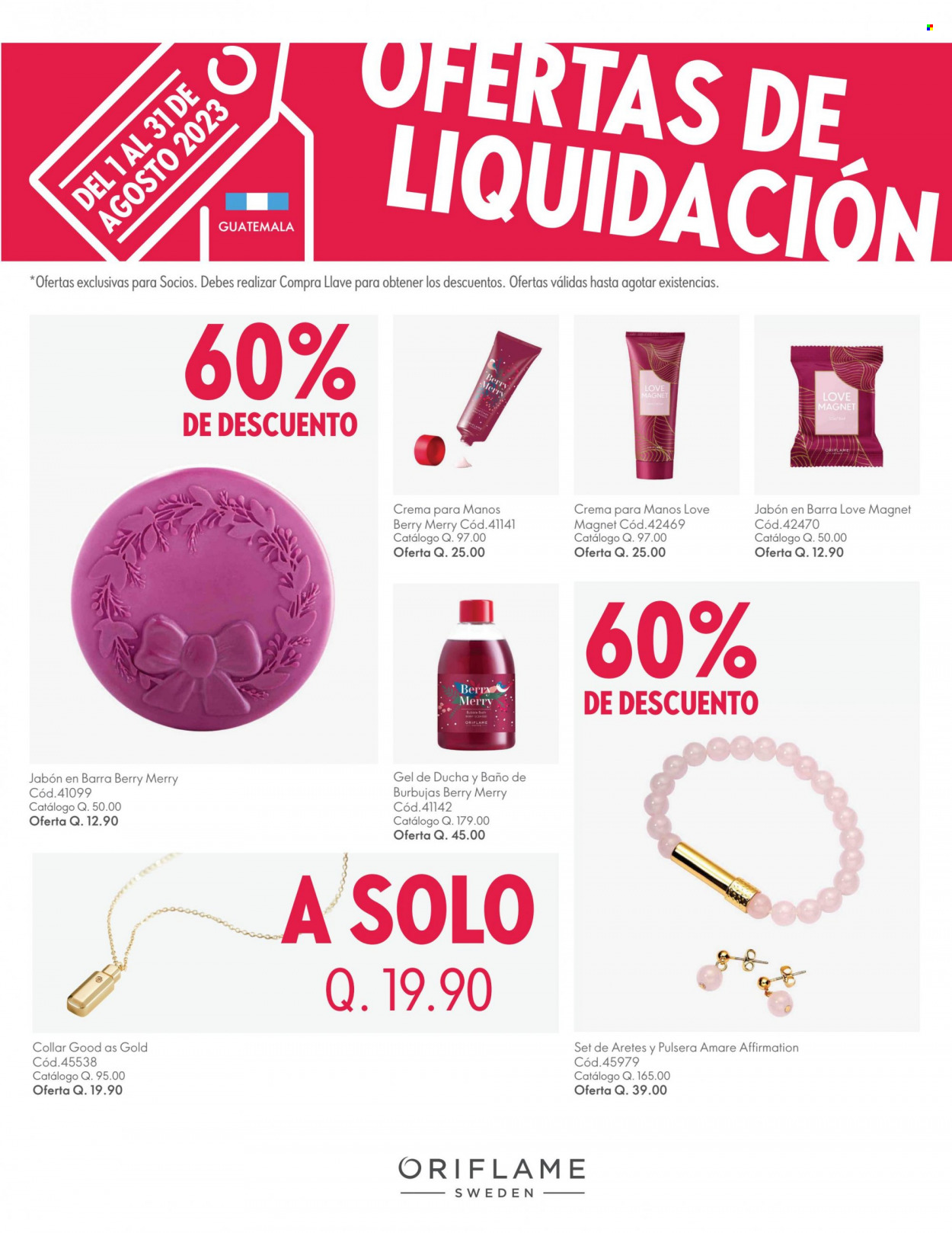 Catálogo Oriflame - 1.8.2023 - 31.8.2023. Página 4