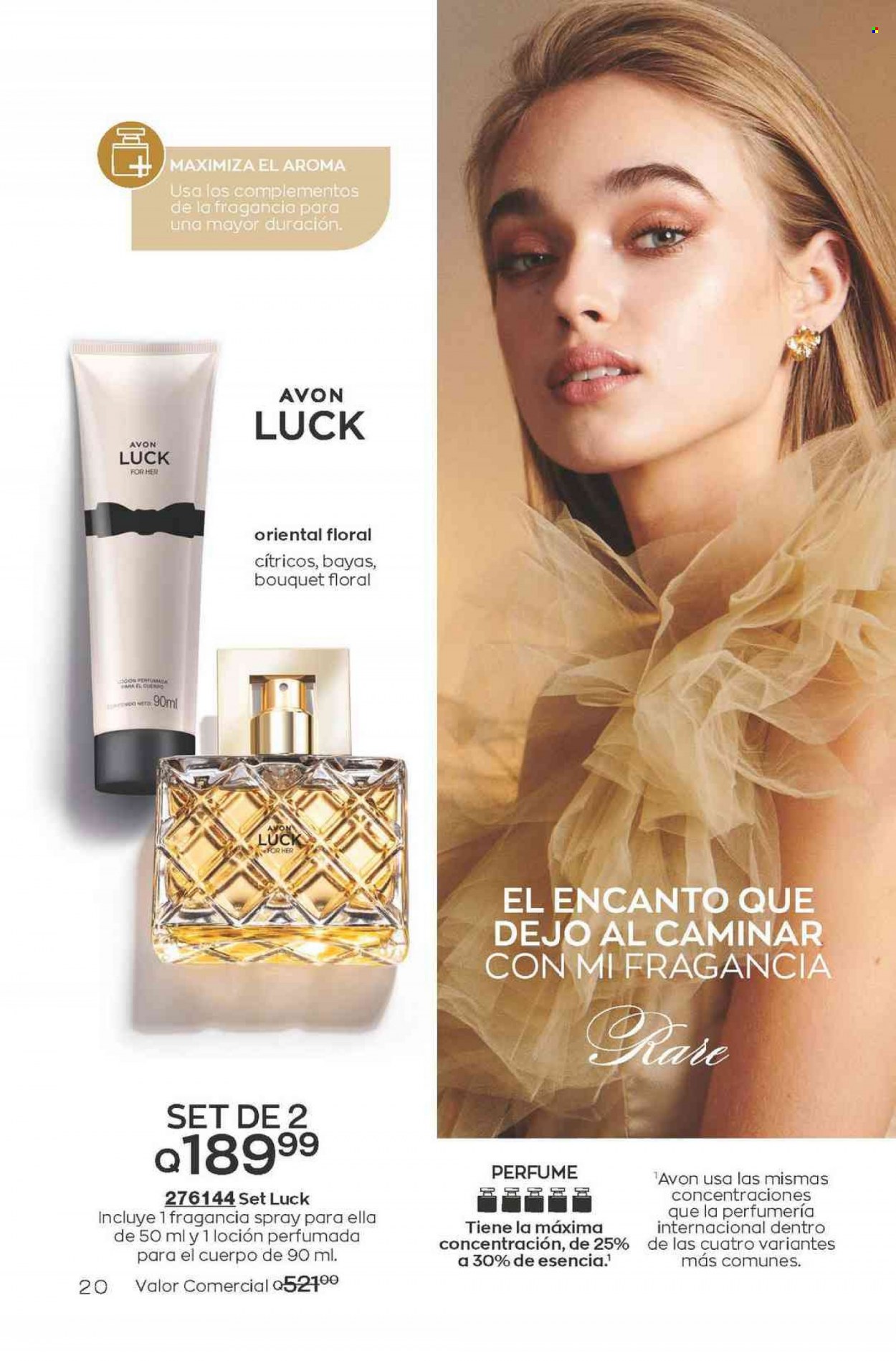 Catálogo Avon. Página 20