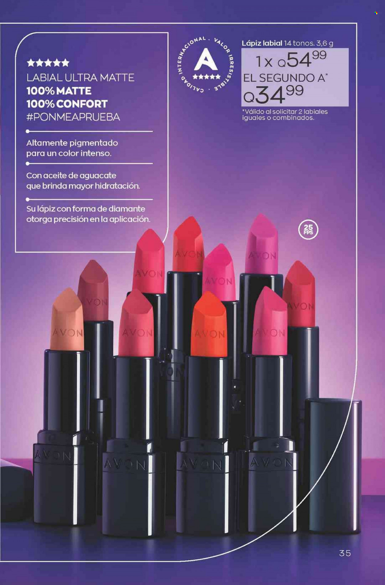 Catálogo Avon. Página 35