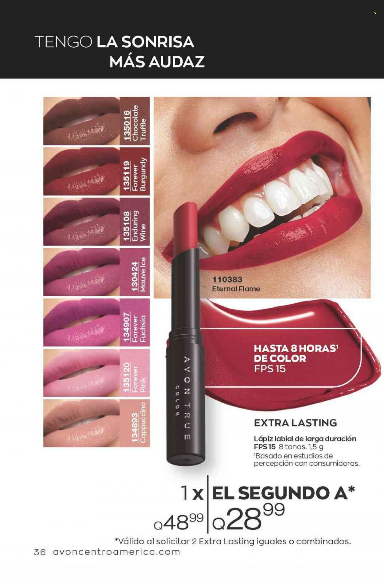 Catálogo Avon. Página 36