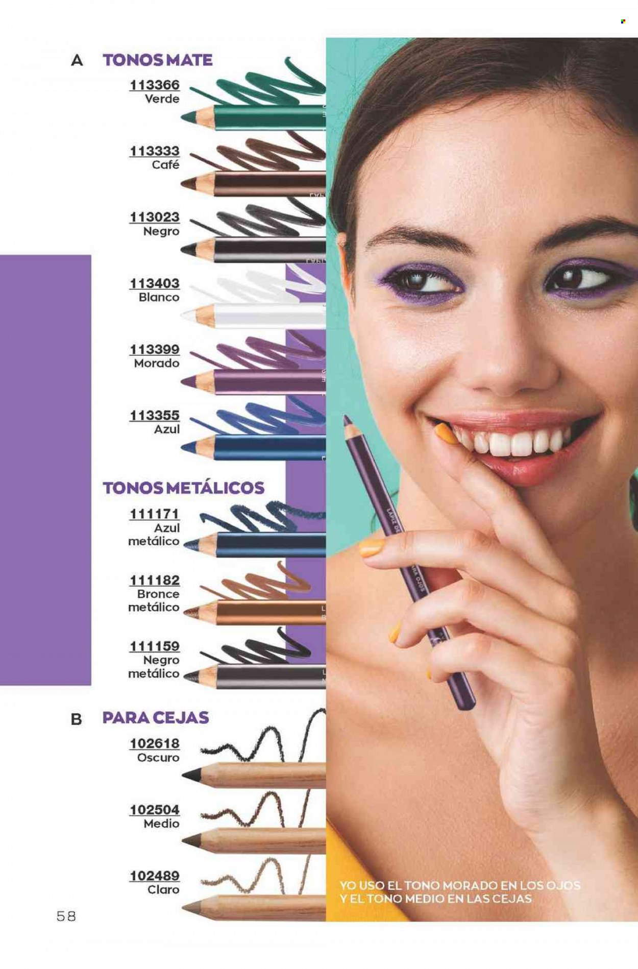 Catálogo Avon. Página 58