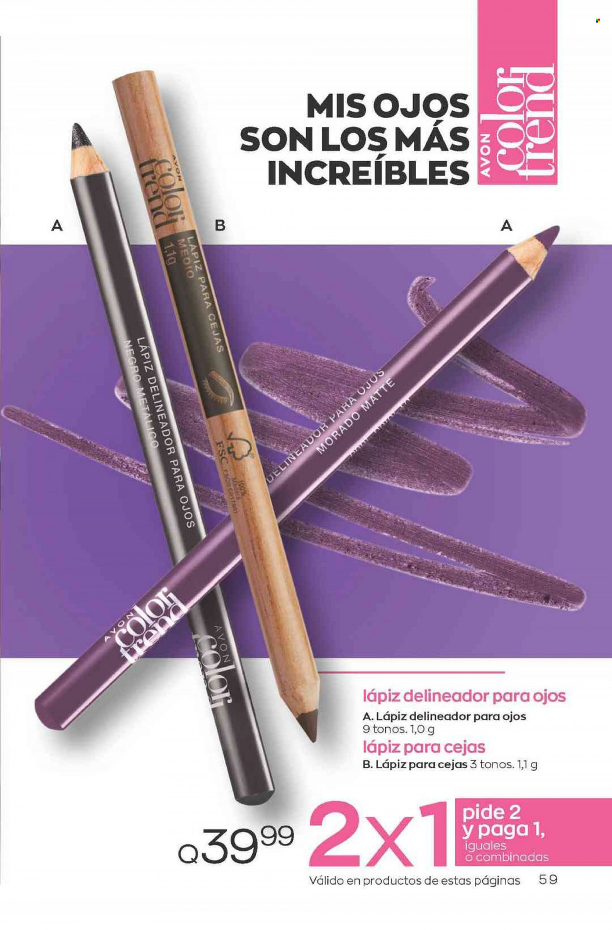 Catálogo Avon. Página 59