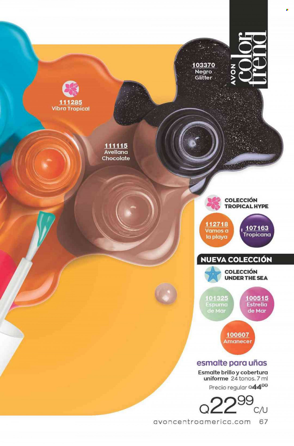 Catálogo Avon. Página 67