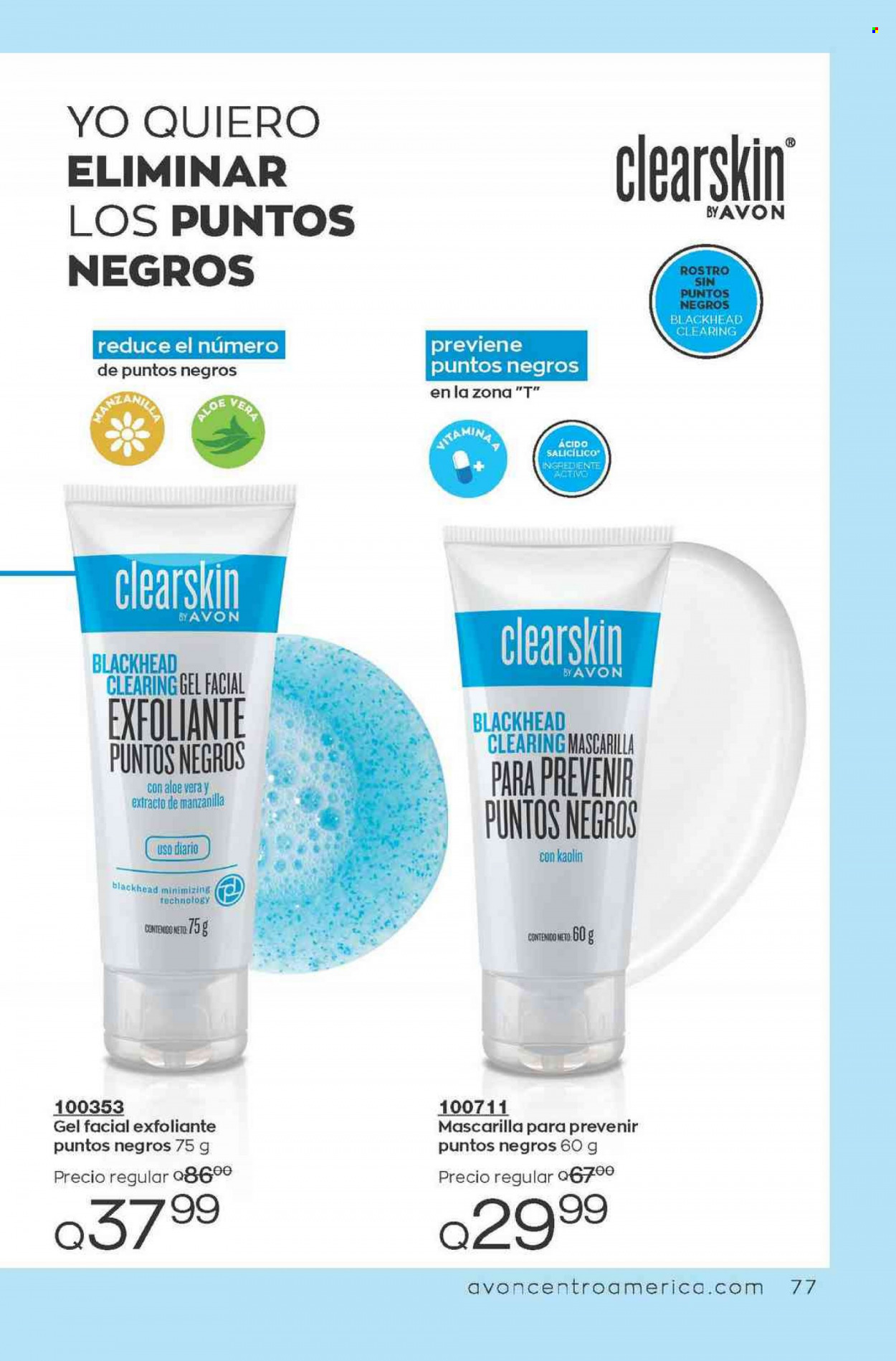 Catálogo Avon. Página 77