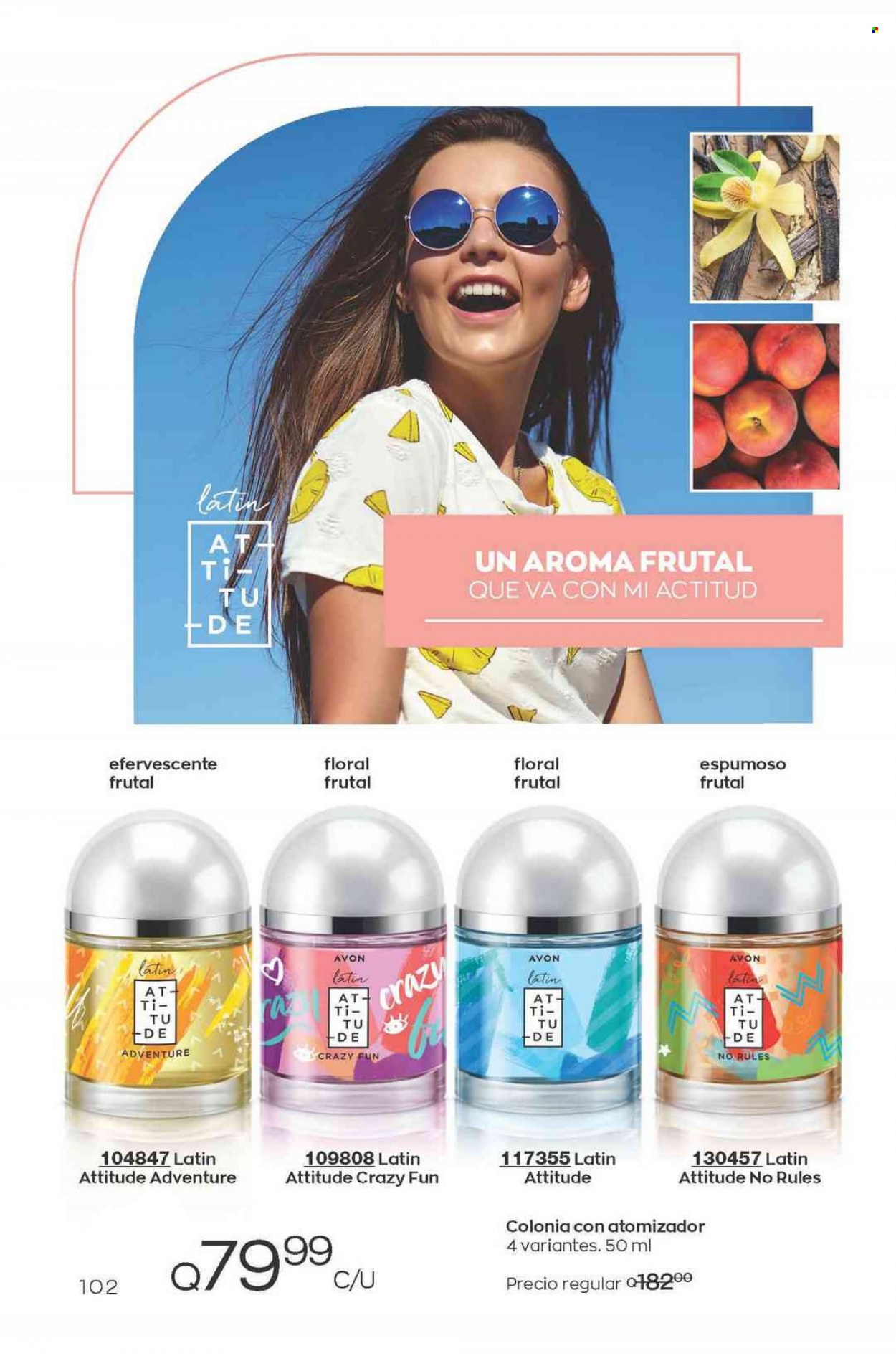 Catálogo Avon. Página 102