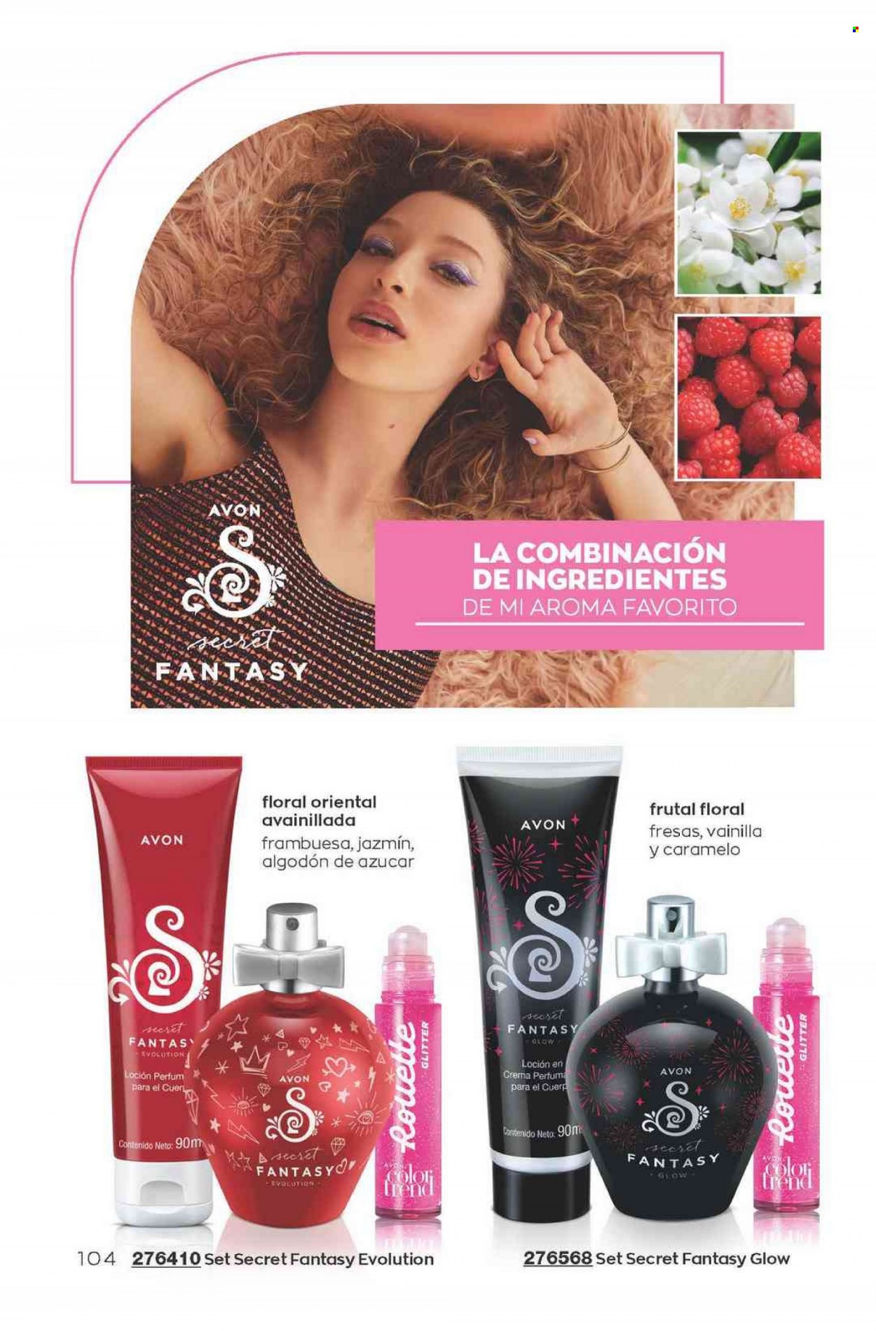 Catálogo Avon. Página 104