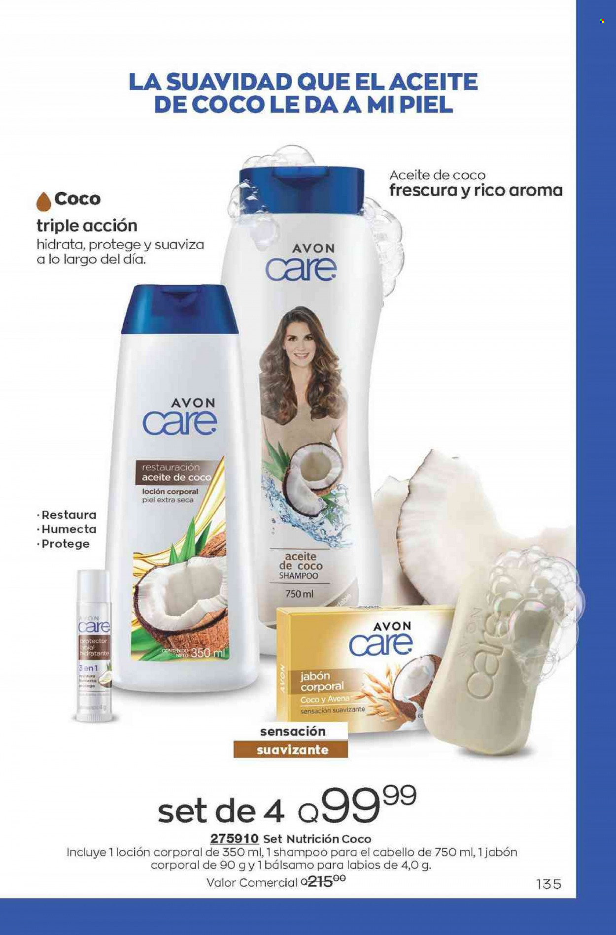 Catálogo Avon. Página 135
