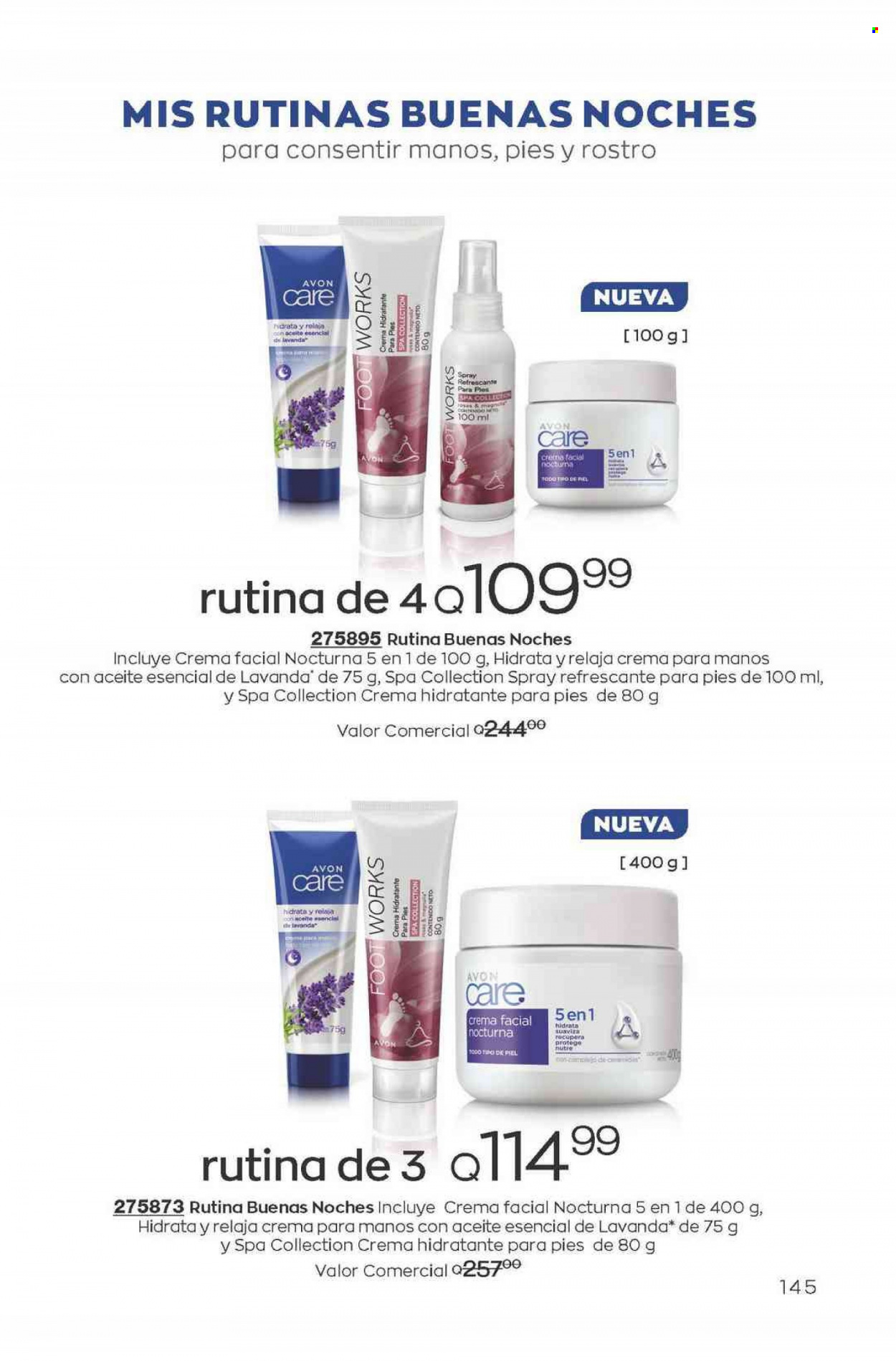 Catálogo Avon. Página 145
