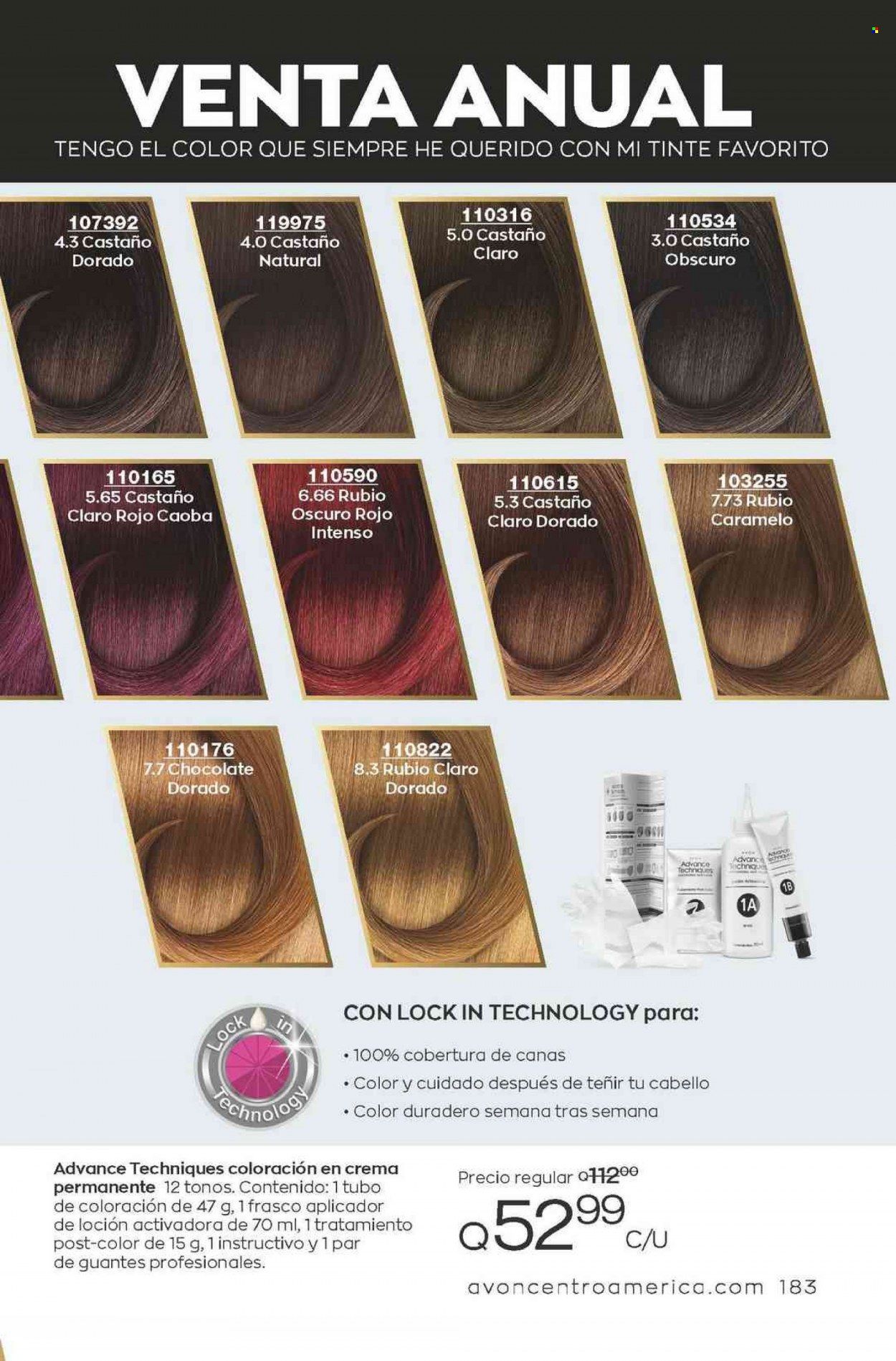 Catálogo Avon. Página 183