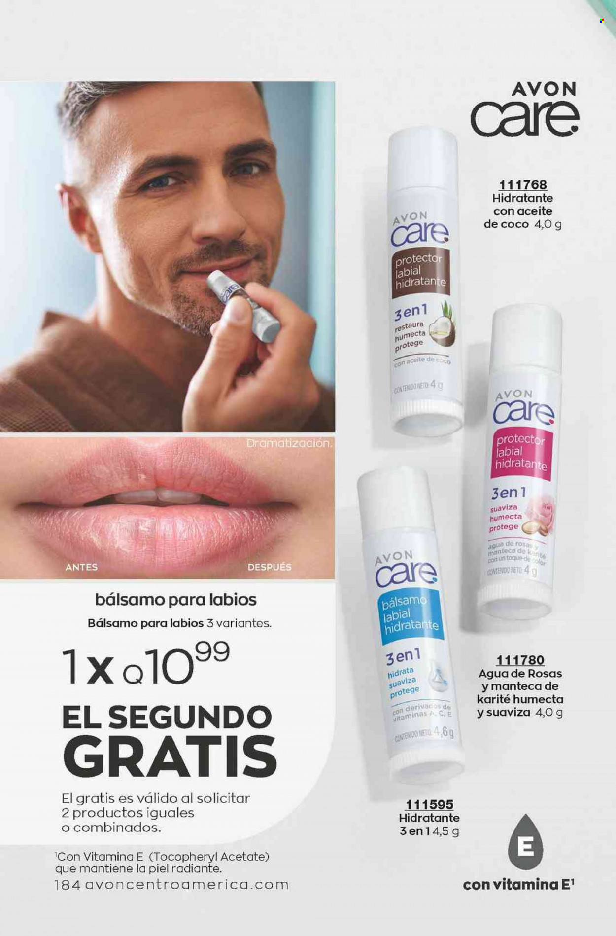 Catálogo Avon. Página 184