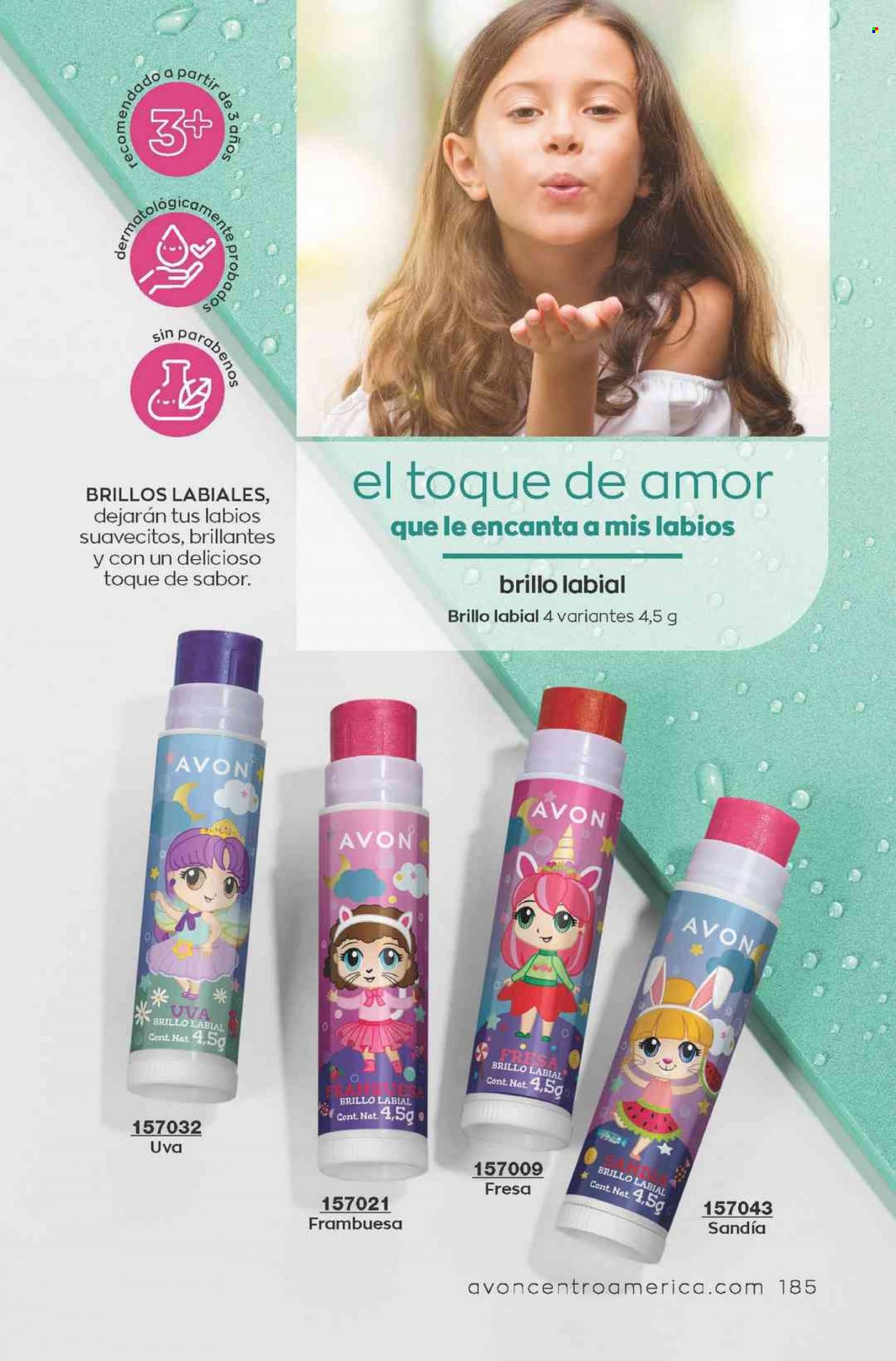 Catálogo Avon. Página 185