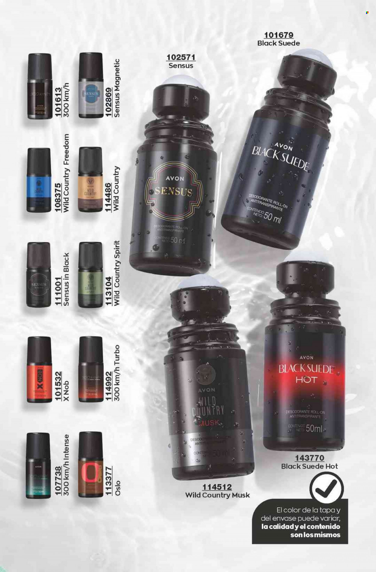 Catálogo Avon. Página 189