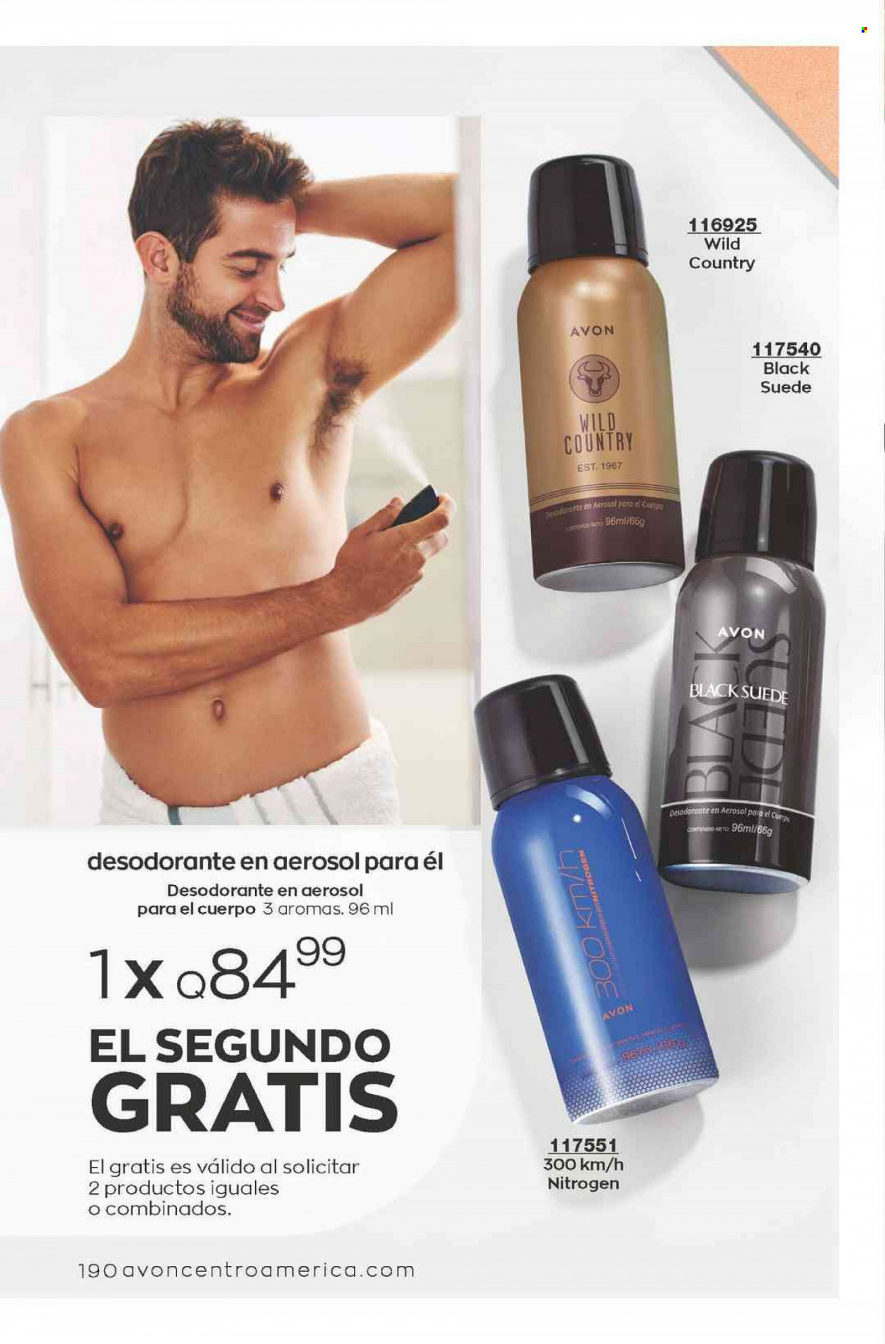 Catálogo Avon. Página 190