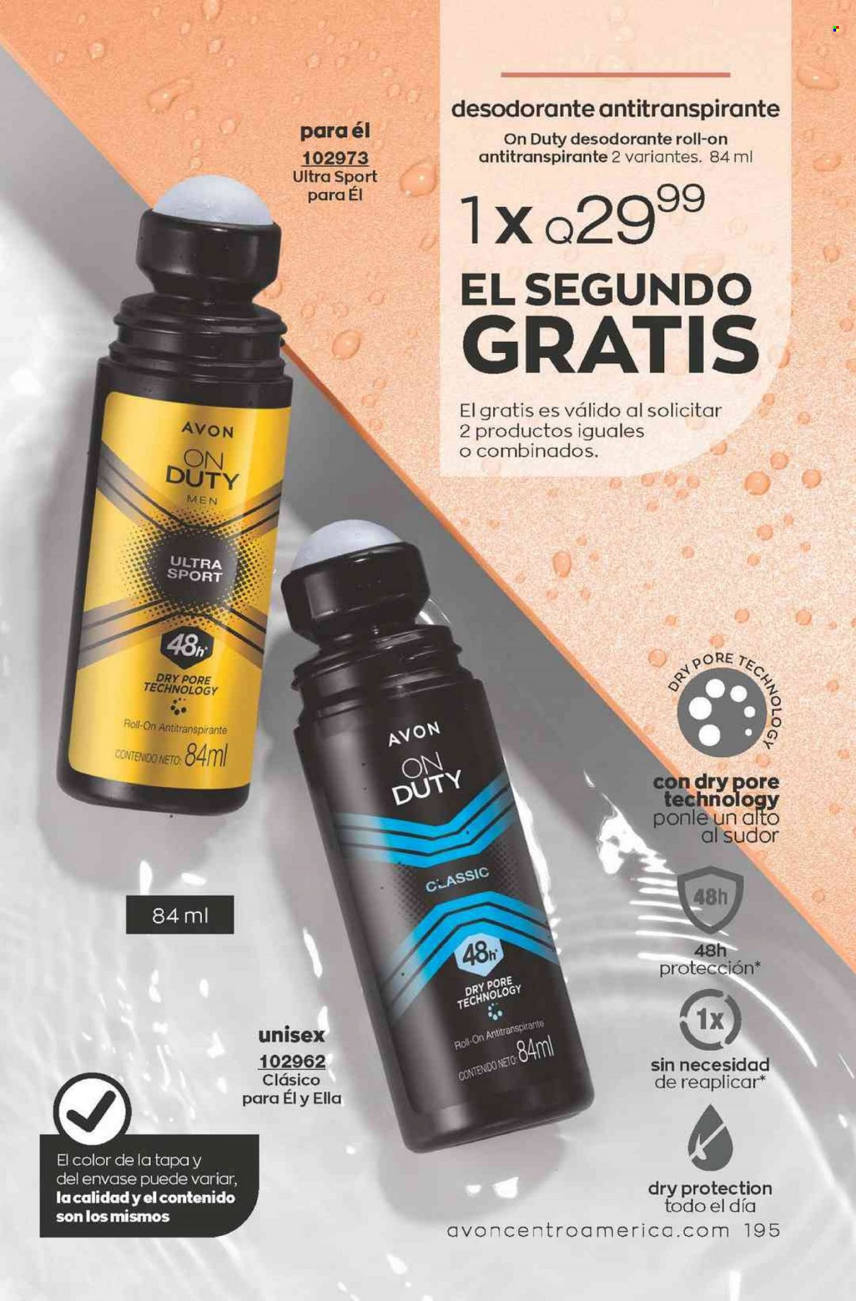 Catálogo Avon. Página 195