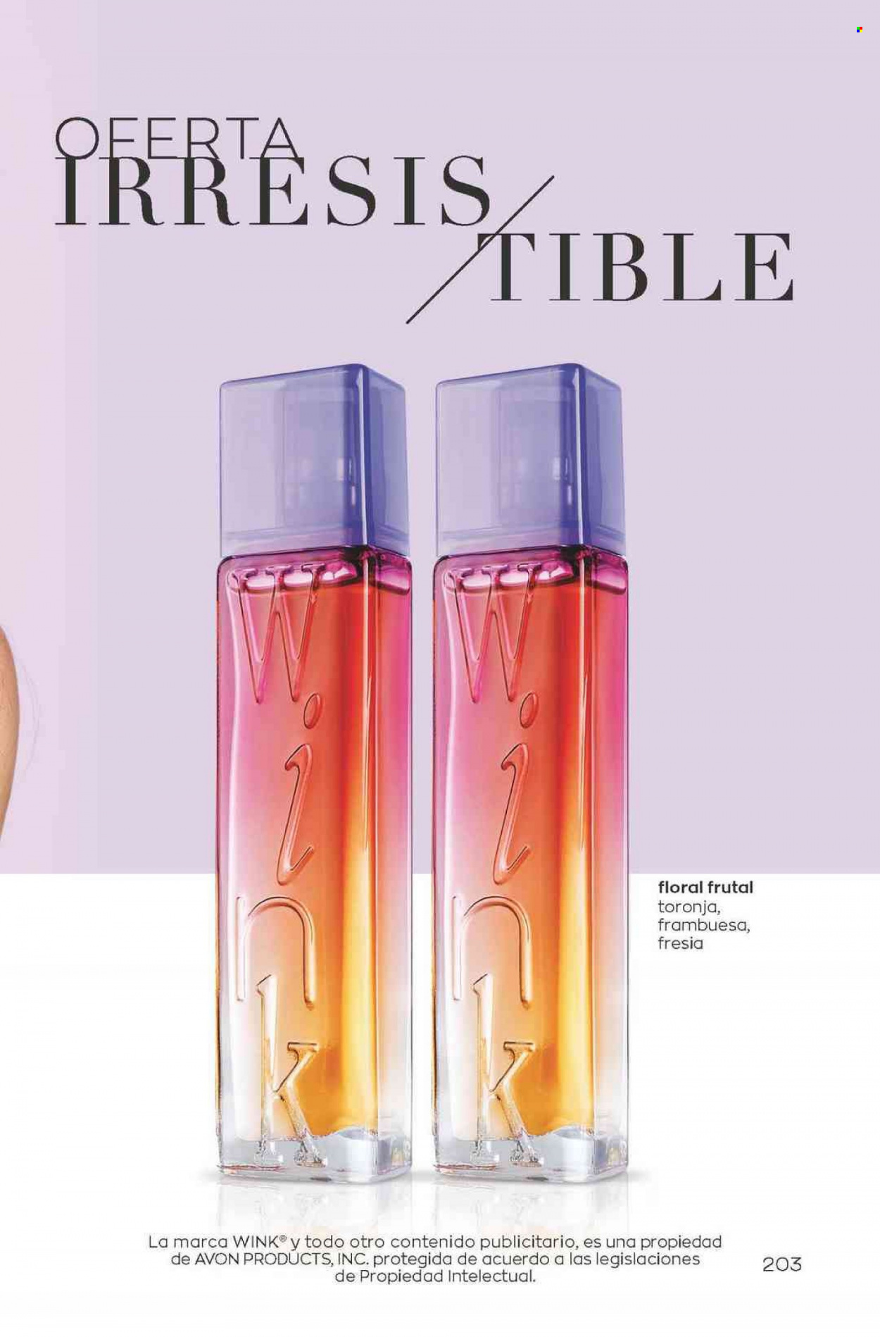 Catálogo Avon. Página 203