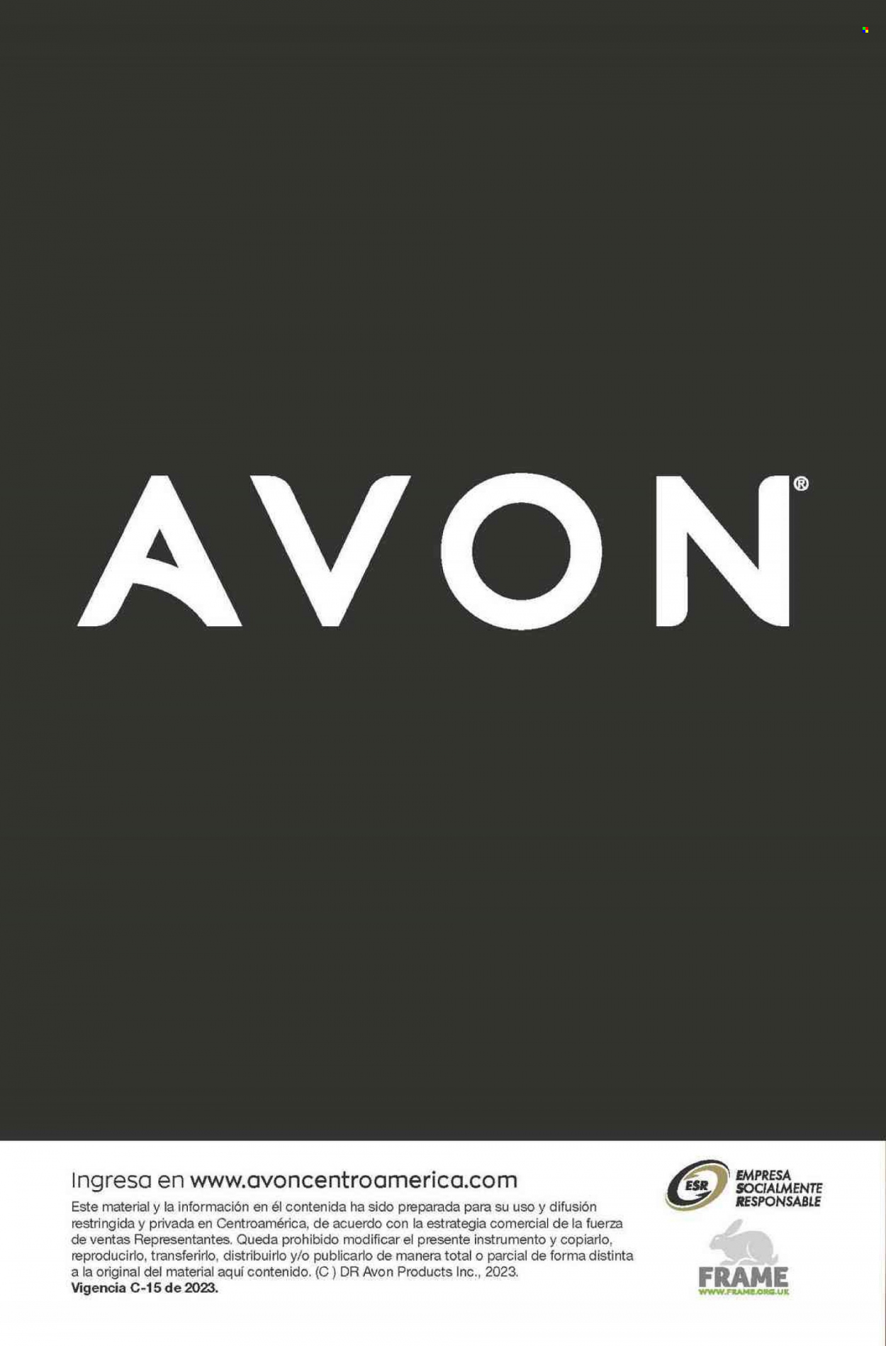 Catálogo Avon. Página 212
