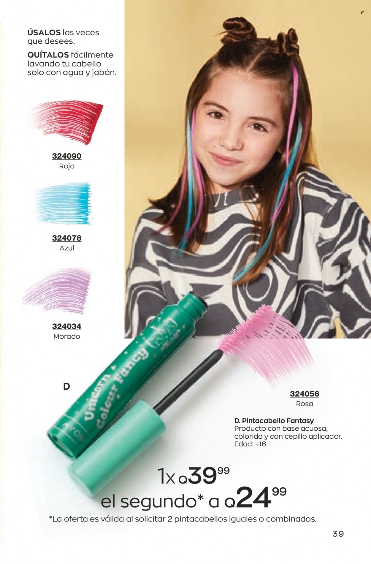 Catálogo Avon. Página 39
