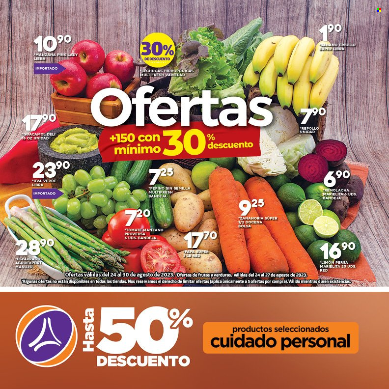 Catálogo Supermercados La Torre - 24.8.2023 - 30.8.2023. Página 1