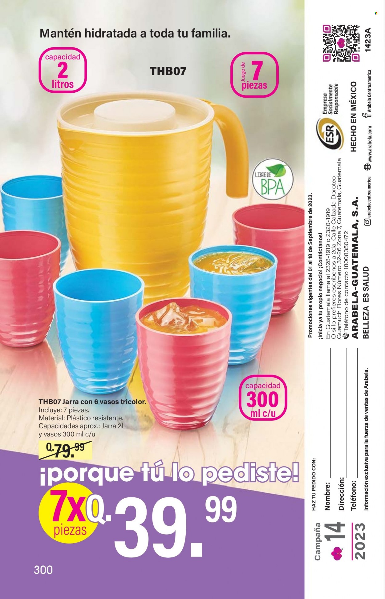 Catálogo Arabela - 1.9.2023 - 18.9.2023. Página 276