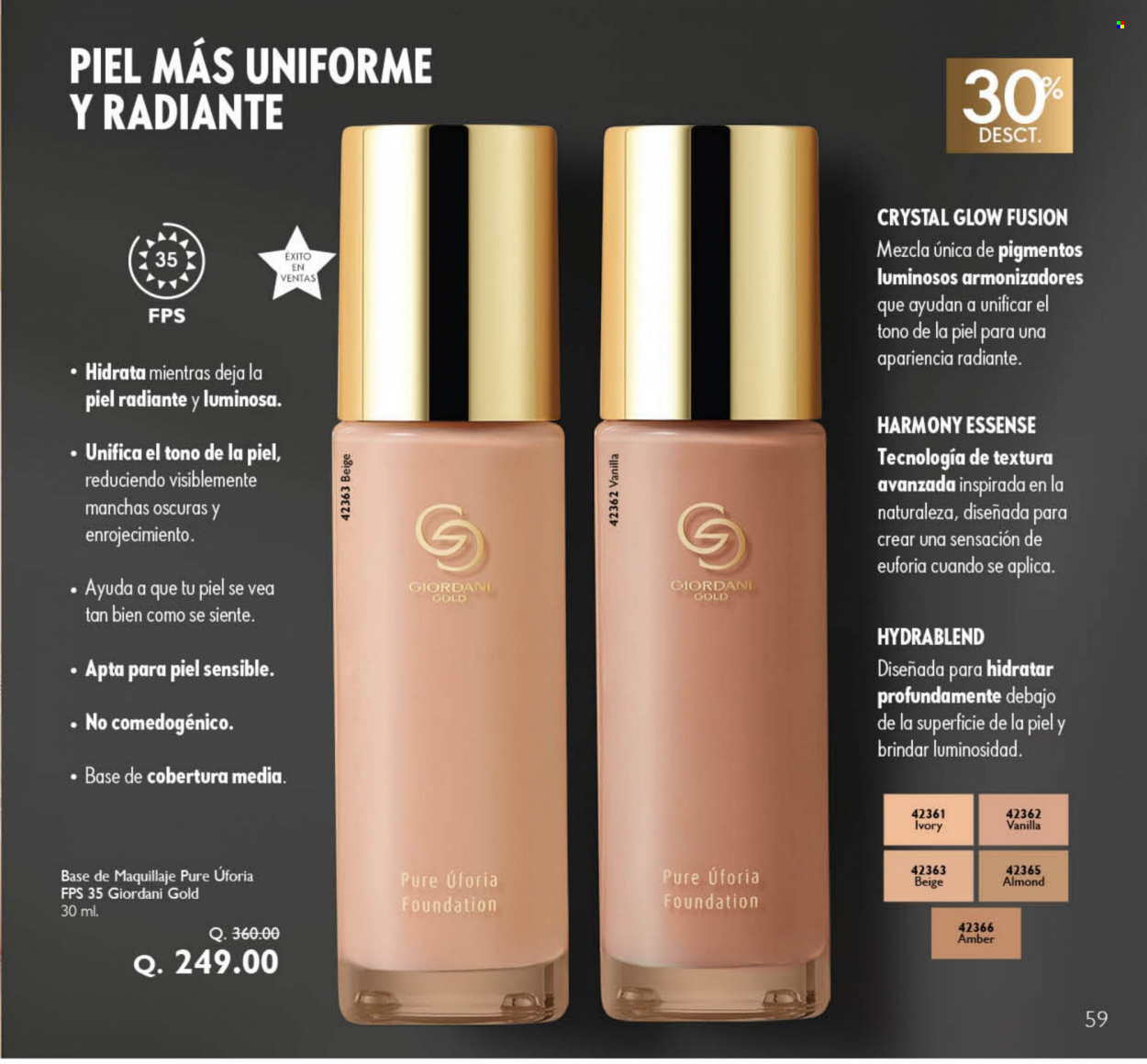 Catálogo Oriflame - 1.10.2023 - 31.10.2023. Página 61