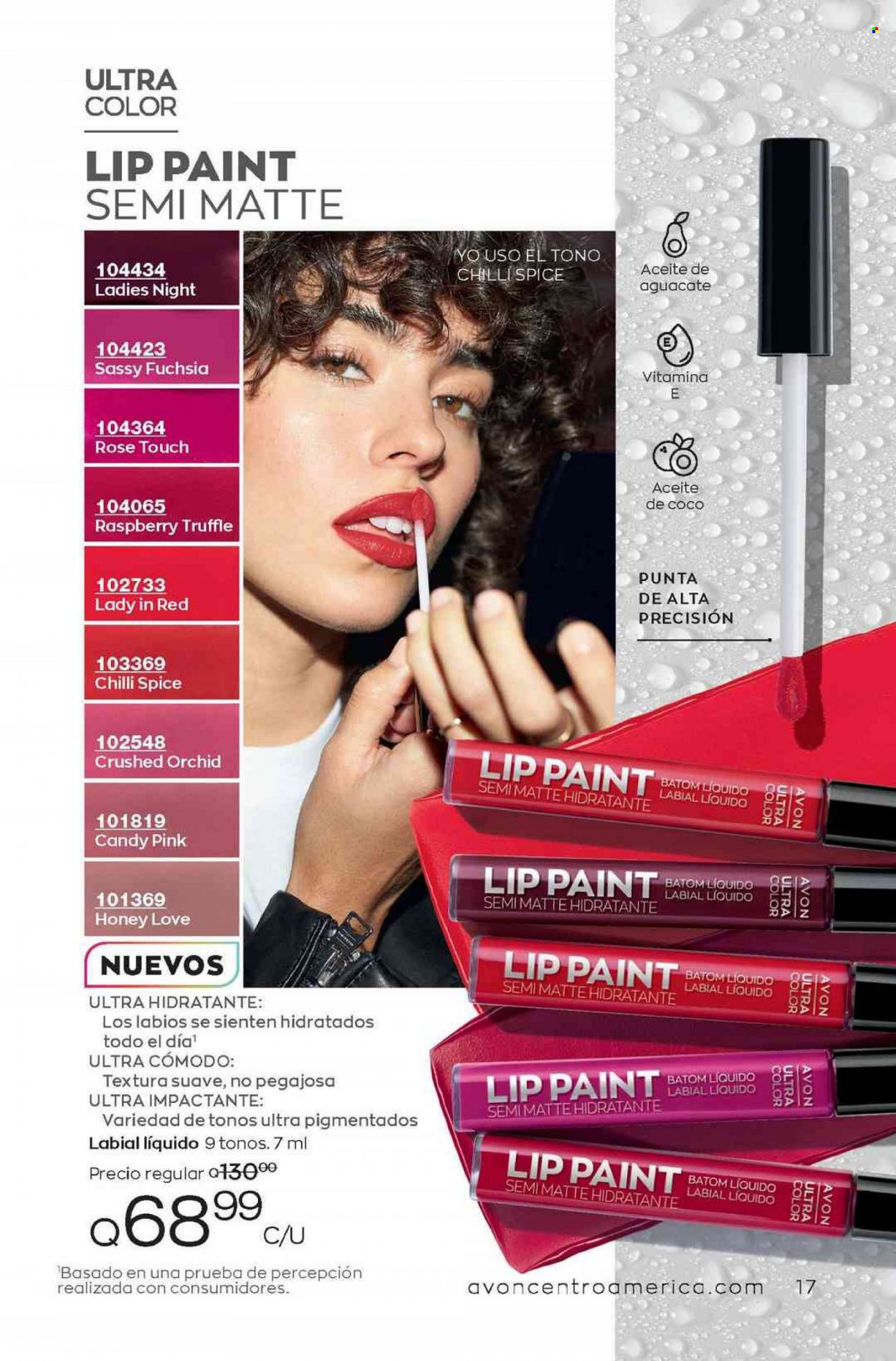 Catálogo Avon. Página 17