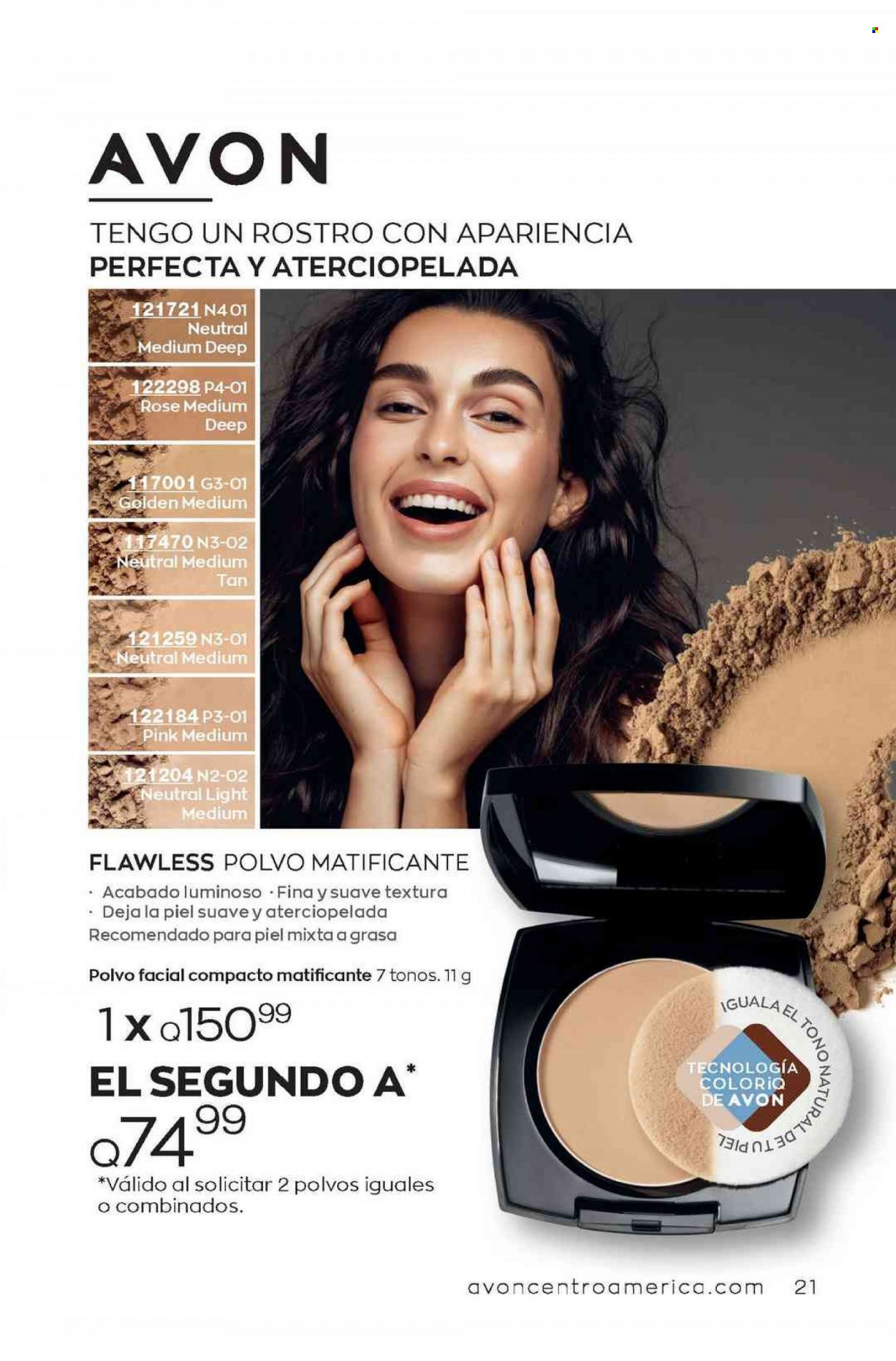 Catálogo Avon. Página 21